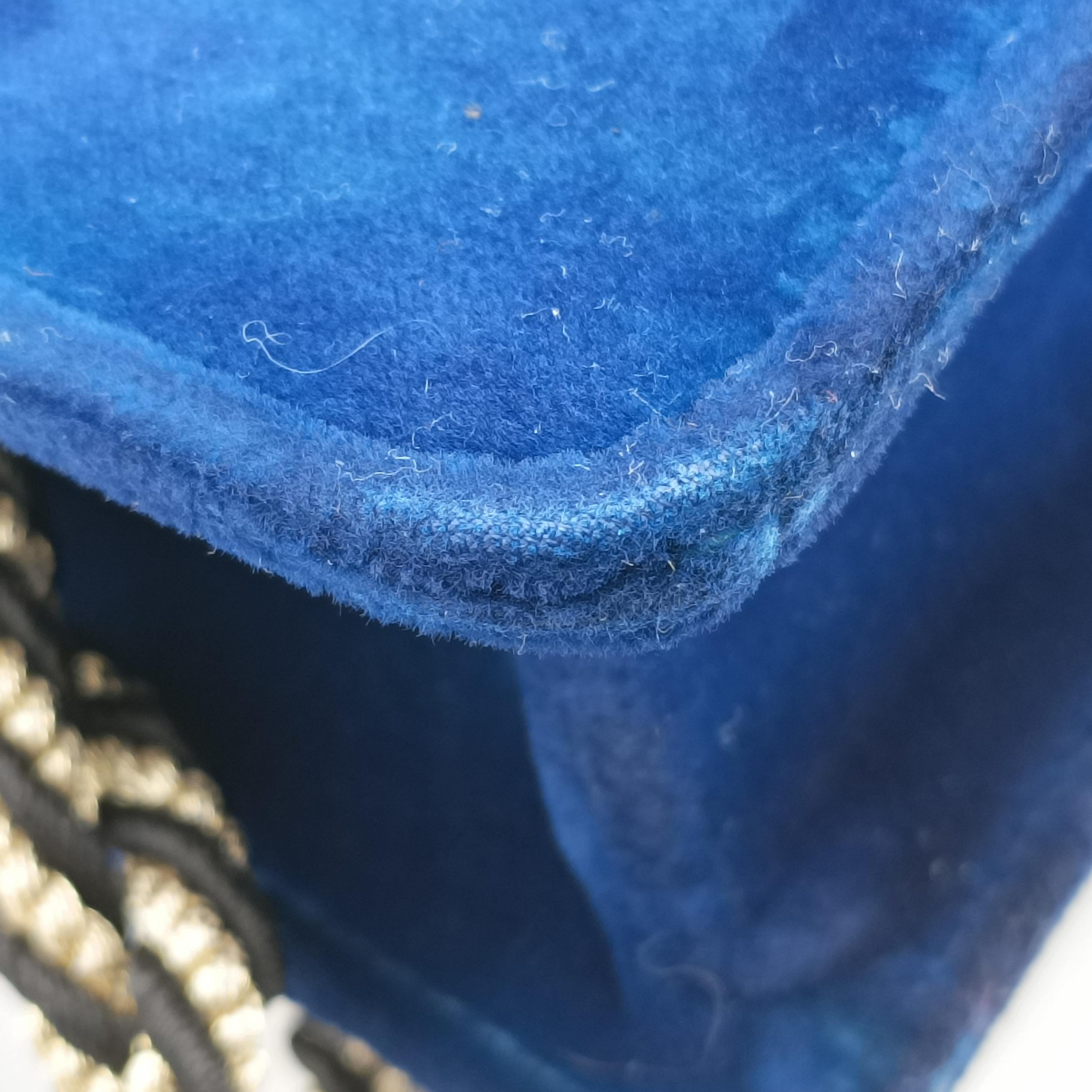 Square G Navy velour 544242 D026267691スクエアG ネイビー ベロア 544242 D026267691