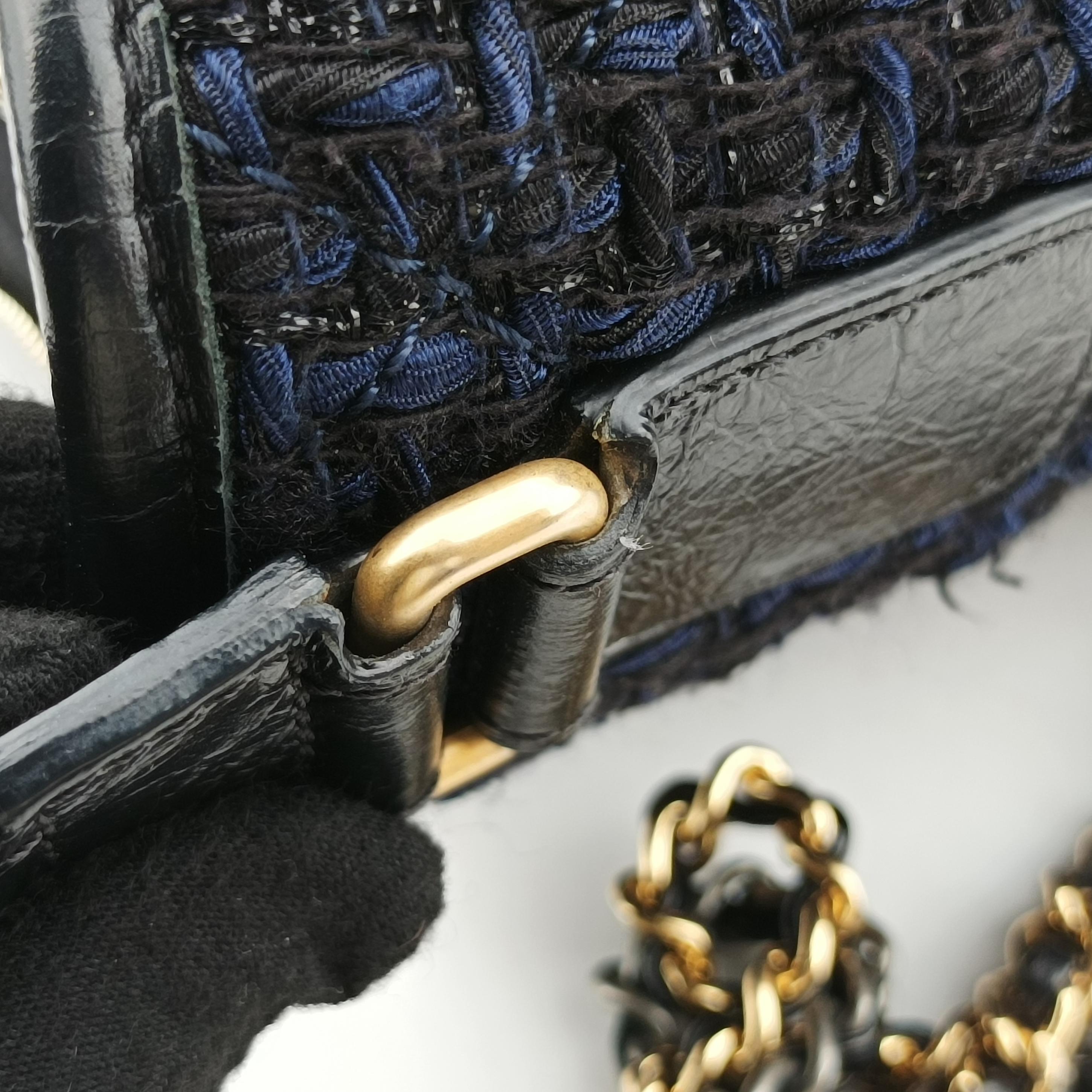 GABRIELLE Multicolour Tweed × Leather A93824 25276565ガブリエル マルチカラー ツイード×レザー A93824 25276565