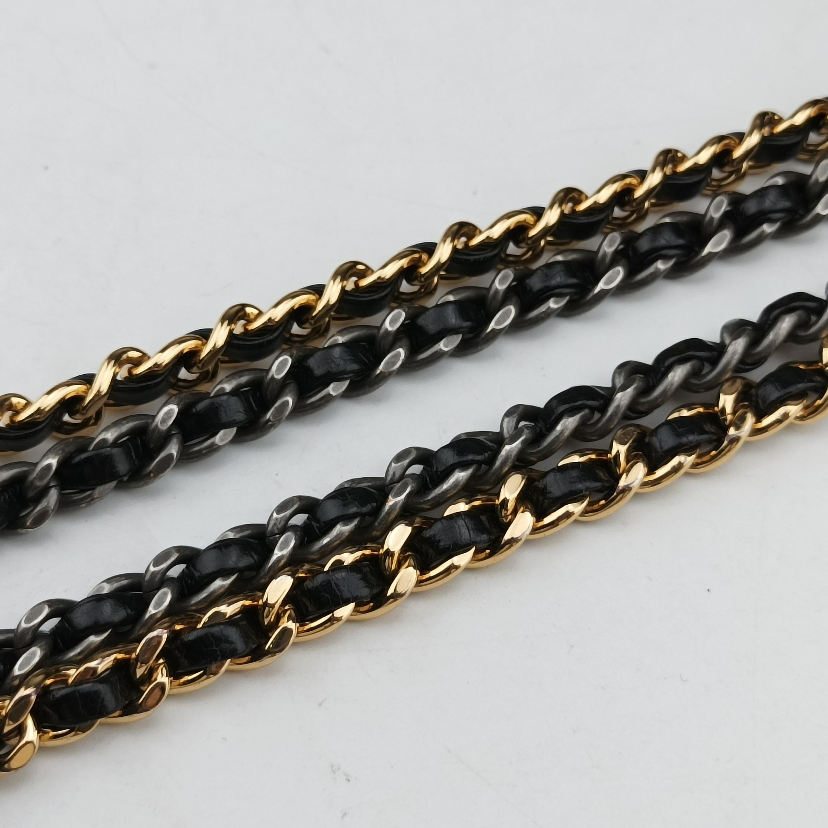 GABRIELLE Multicolour Tweed × Leather A93824 25276565ガブリエル マルチカラー ツイード×レザー A93824 25276565