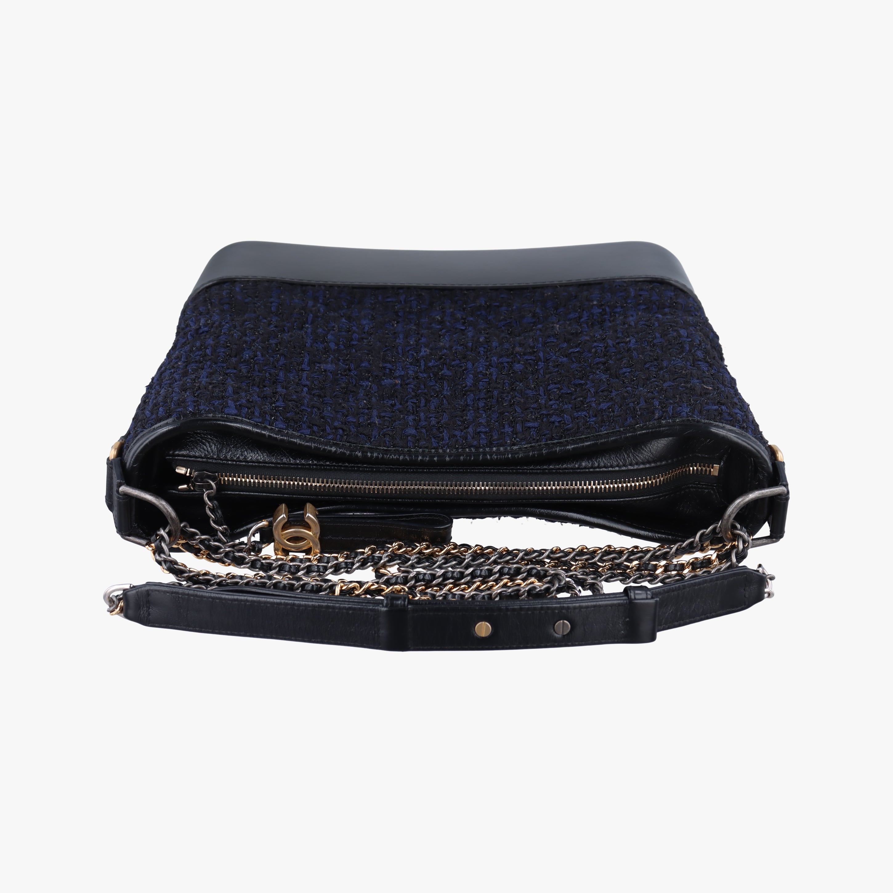 GABRIELLE Multicolour Tweed × Leather A93824 25276565ガブリエル マルチカラー ツイード×レザー A93824 25276565