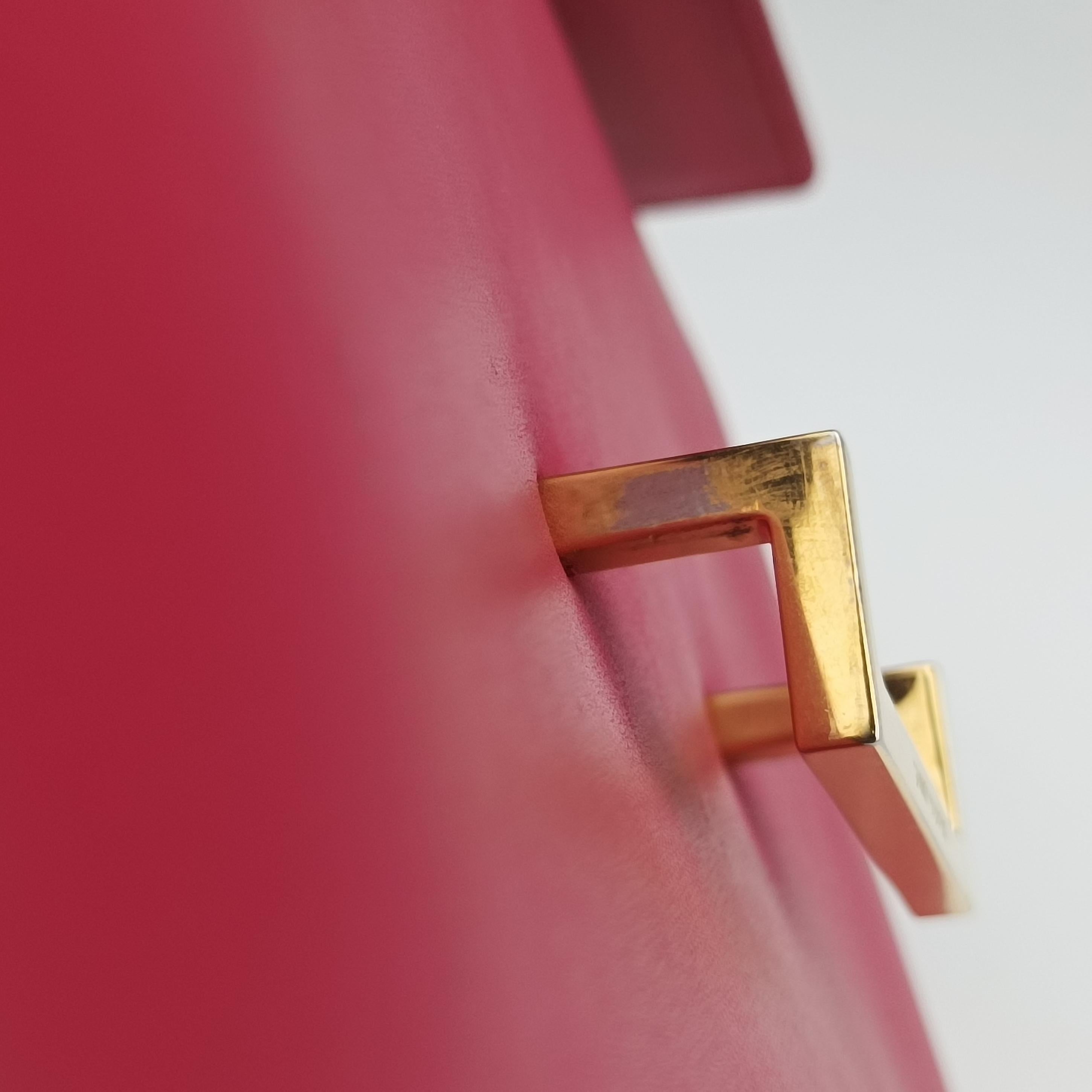 Classic Lulu Rose Leather 318025 318025.001998ルル クラシック ローズ レッド レザー 318025 318025.001998