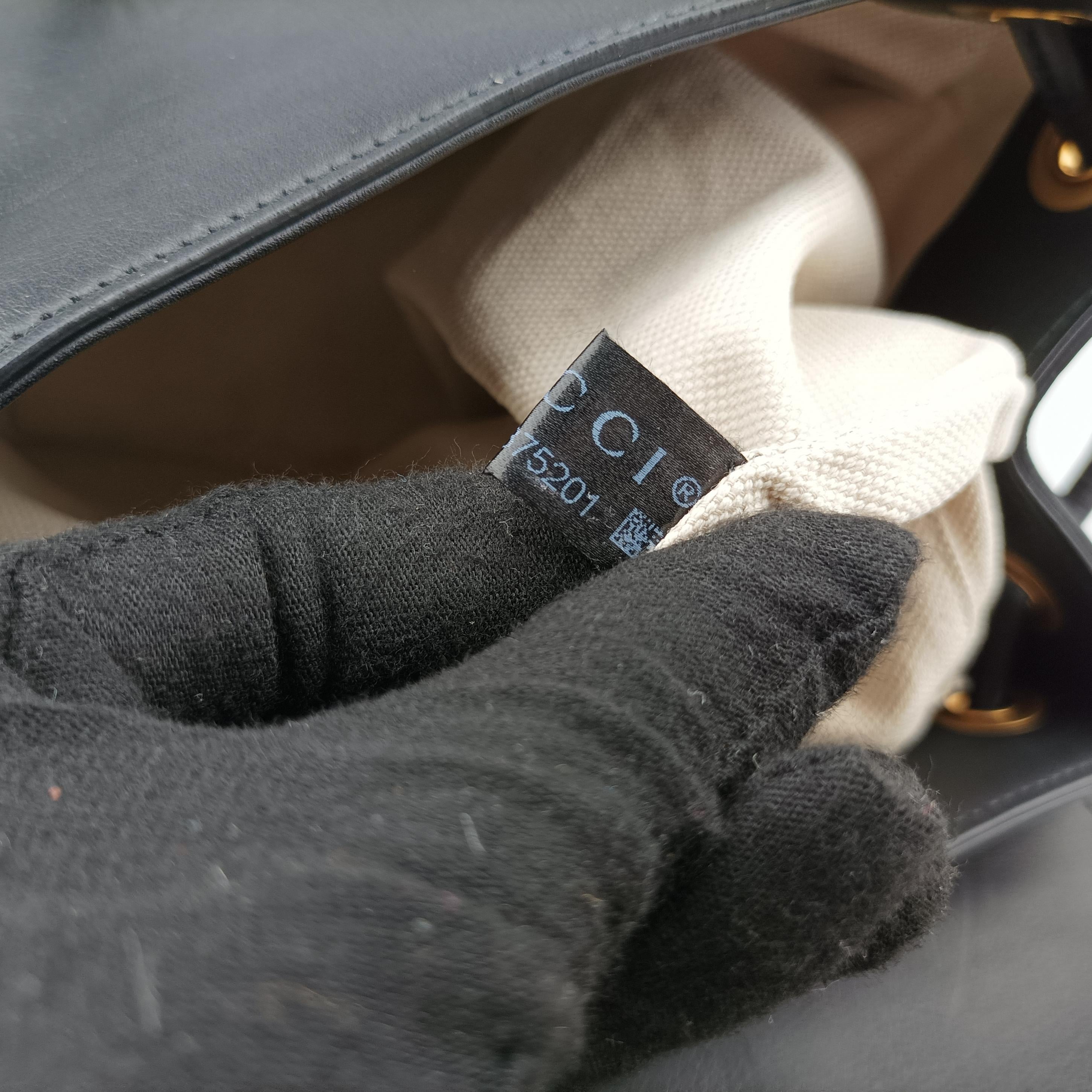 GG Marmont Black×Multicolour Leather 432265 G019875201GGマーモント ブラック×マルチカラー レザー 432265 G019875201