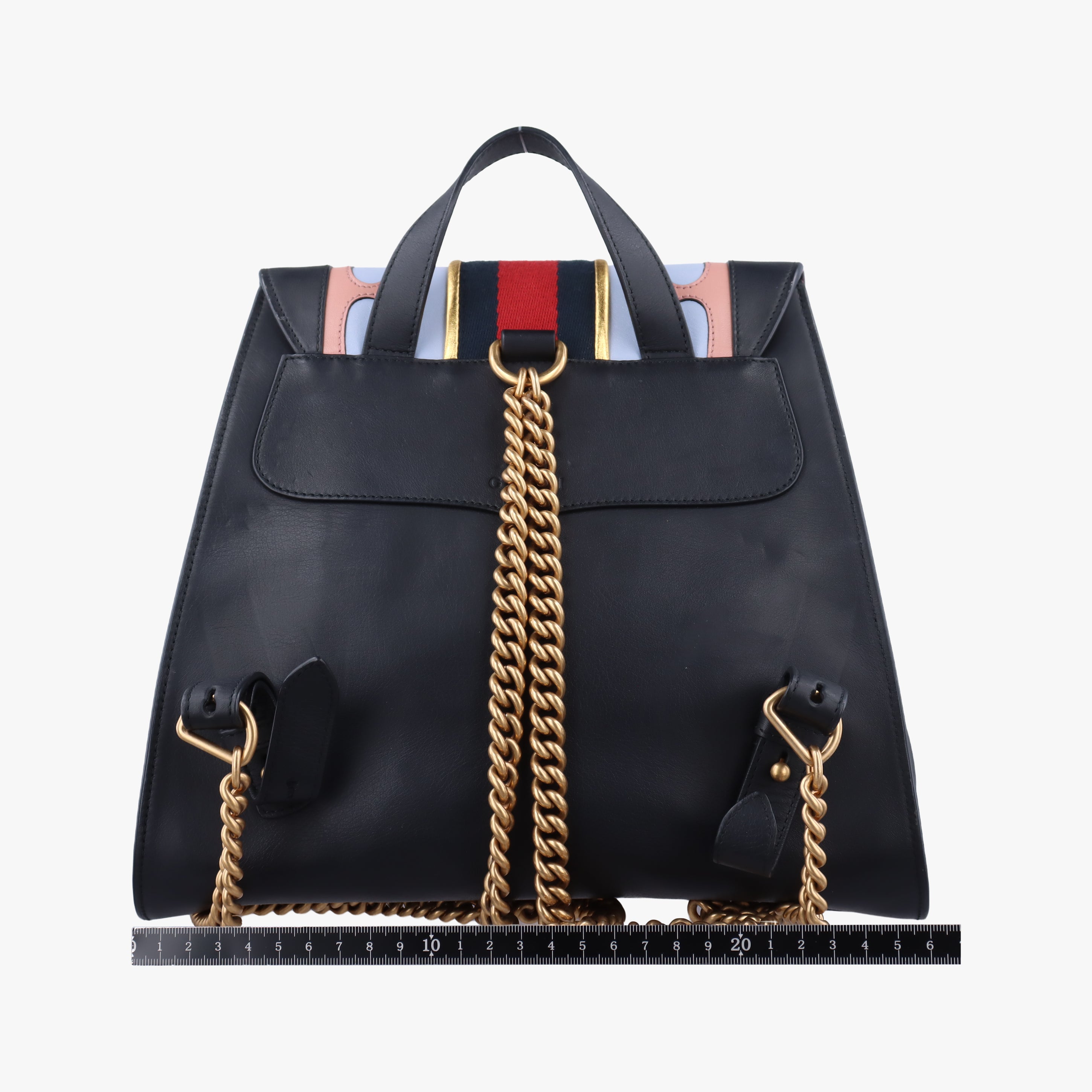 GG Marmont Black×Multicolour Leather 432265 G019875201GGマーモント ブラック×マルチカラー レザー 432265 G019875201