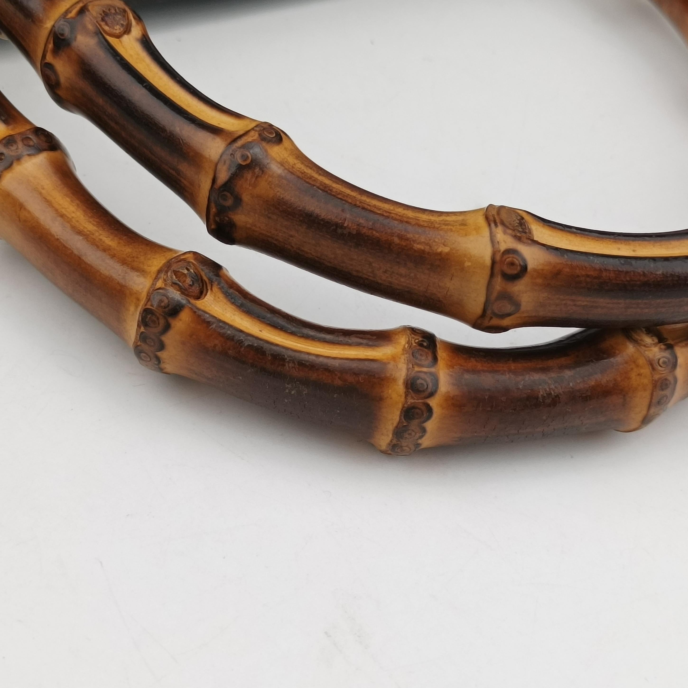 Bamboo Shopper Blue Leather 323664 B014740224バンブーショッパー ブルー レザー 323664 B014740224