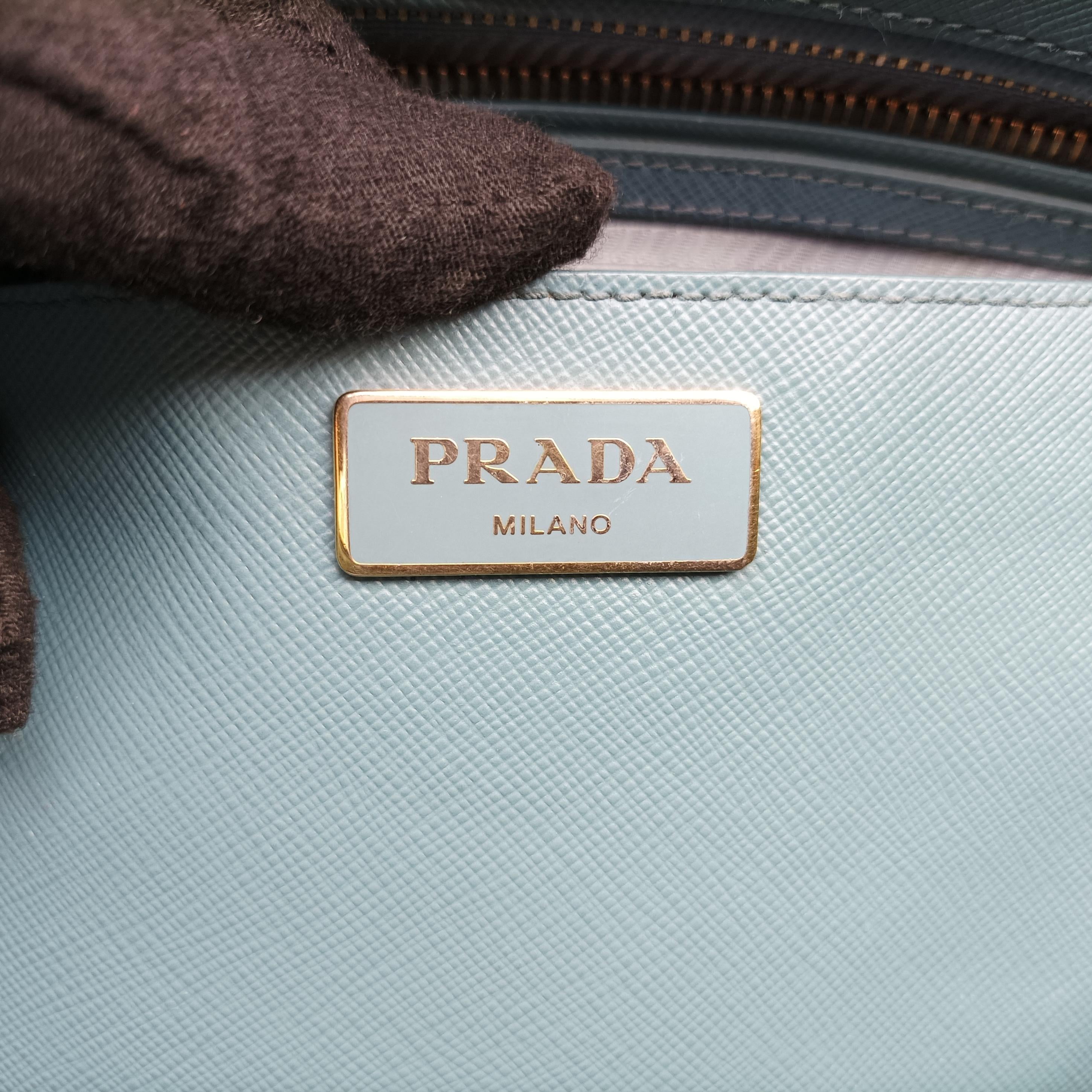 Galleria Blue SAFFIANO Leather BN2274 173 58/Lガレリア ブルー サフィアーノレザー BN2274 173 58/L