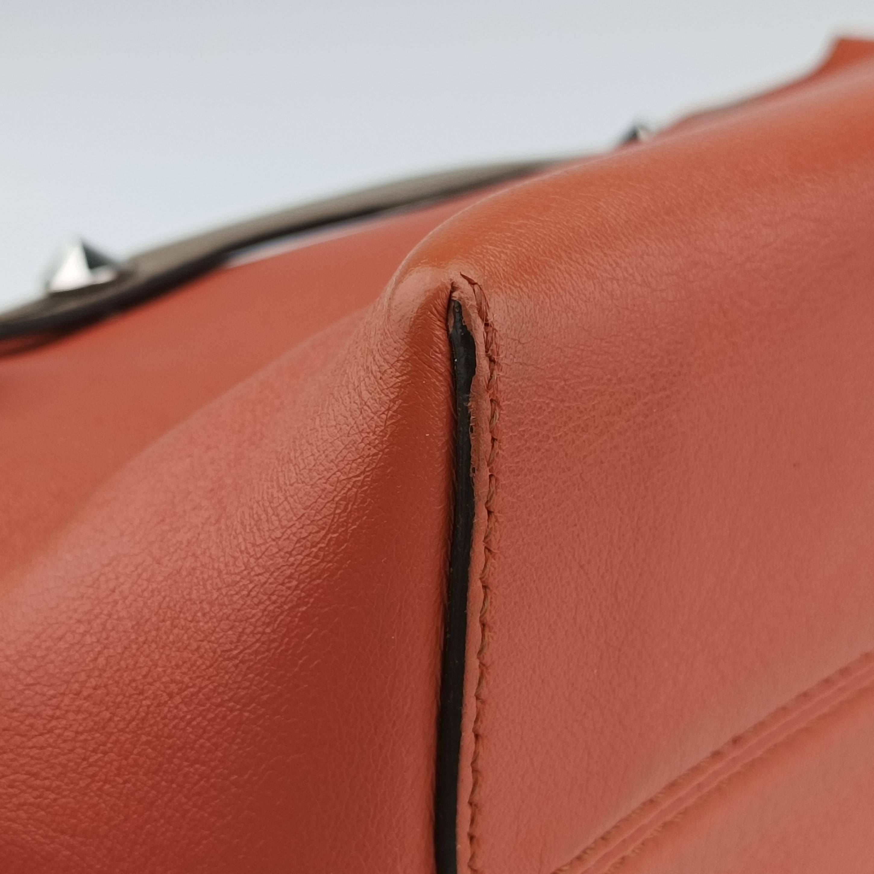 Small By The Way orange×Multicolour Leather 8BL124 8BL124-5QJ 168-8007バイザウェイ オレンジ×マルチカラー レザー 8BL124 8BL124-5QJ 168-8007