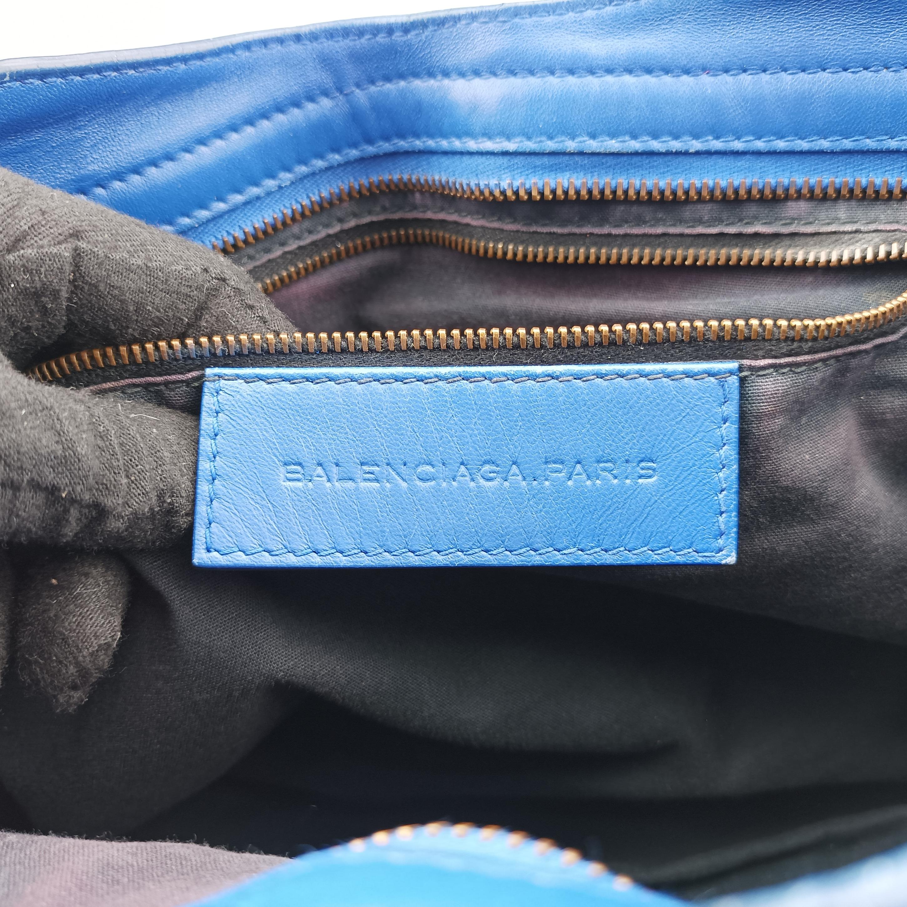 Electric Perforated Motorcycle City Blue lambskin 115748.4385 J.535269エレクトリックペルフォレートモーターサイクルシティ ブルー ラムスキン 115748.4385 J.535269