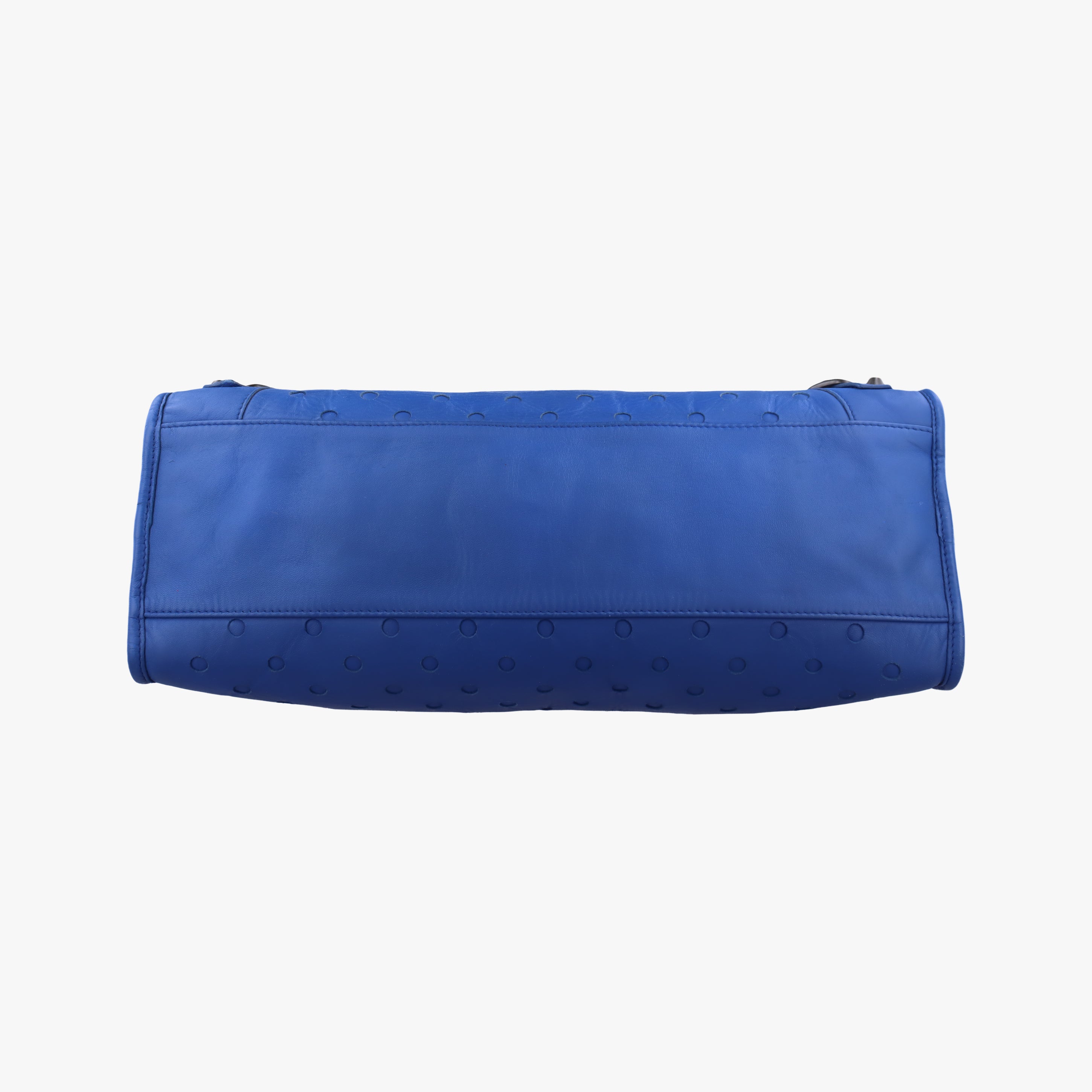 Electric Perforated Motorcycle City Blue lambskin 115748.4385 J.535269エレクトリックペルフォレートモーターサイクルシティ ブルー ラムスキン 115748.4385 J.535269