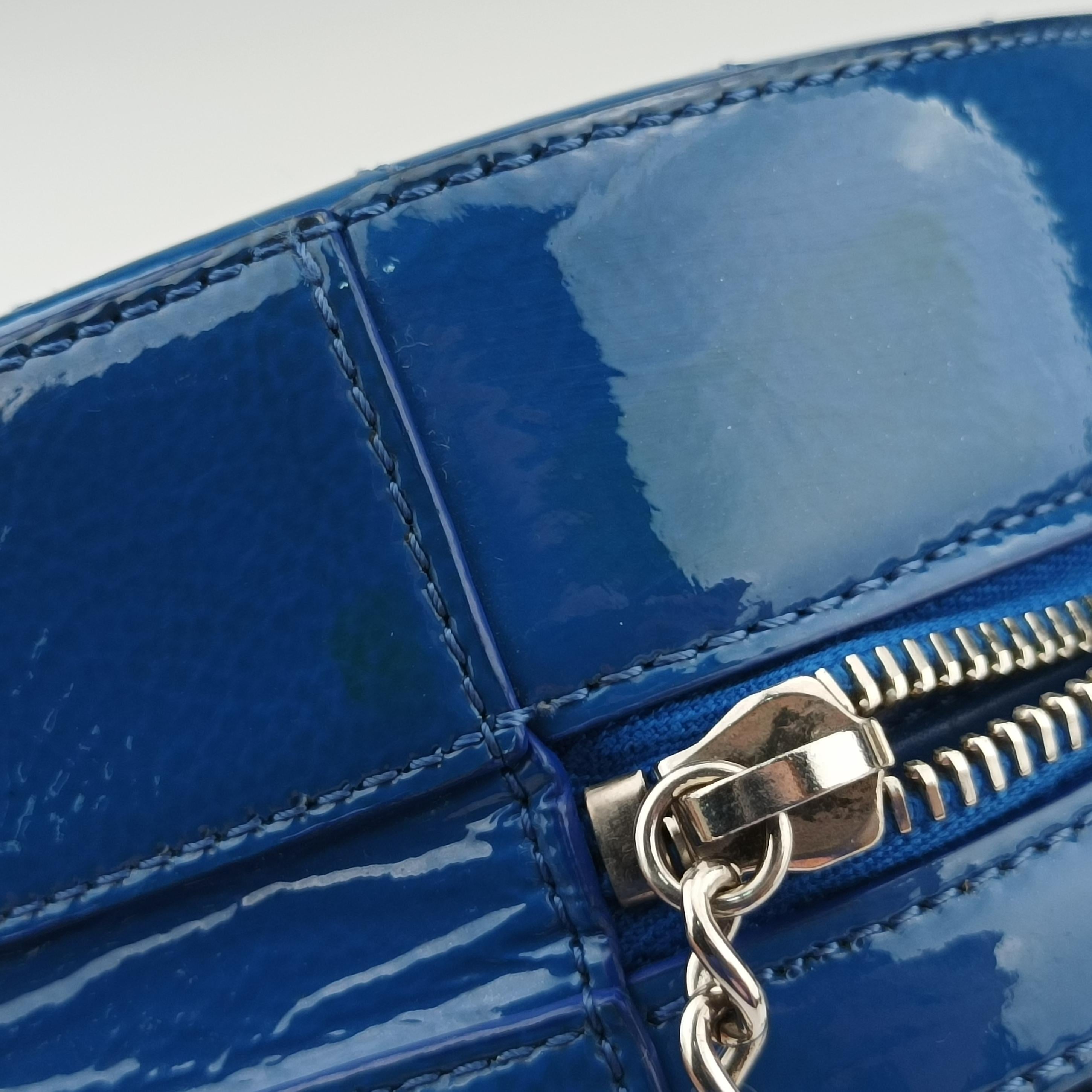 Round As Earth Blue Patent A91946 26907145ココマーク ラウンド ブルー パテント A91946 26907145