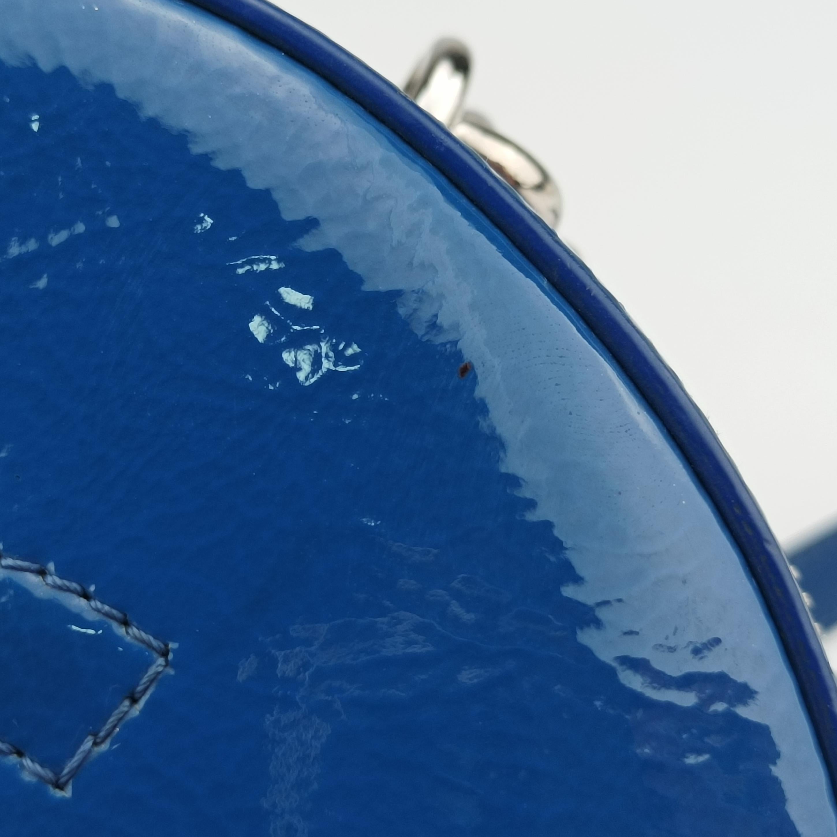 Round As Earth Blue Patent A91946 26907145ココマーク ラウンド ブルー パテント A91946 26907145