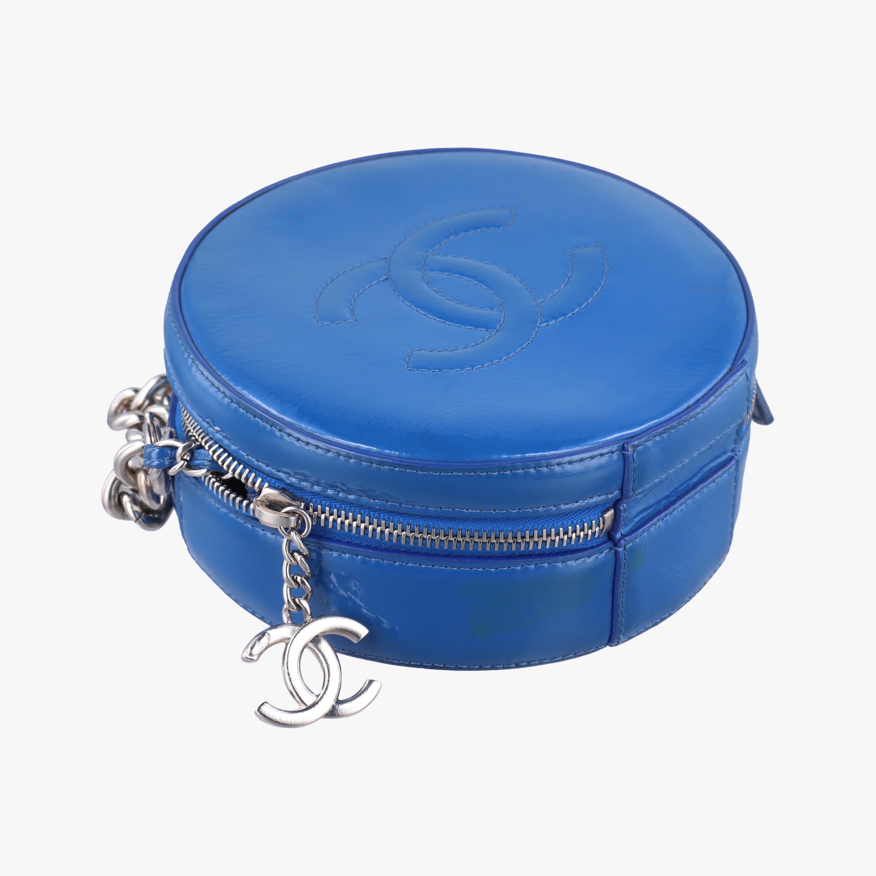 Round As Earth Blue Patent A91946 26907145ココマーク ラウンド ブルー パテント A91946 26907145