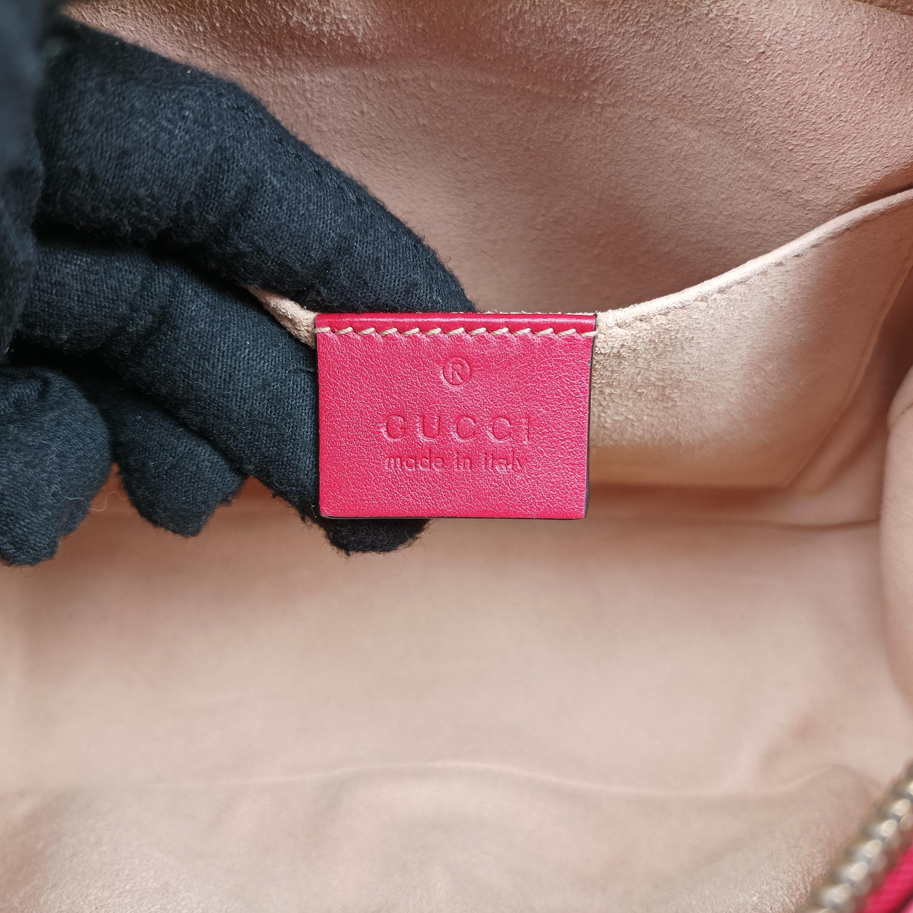 GG Marmont Red Leather 447632 C028175104GGマーモント レッド レザー 447632 C028175104