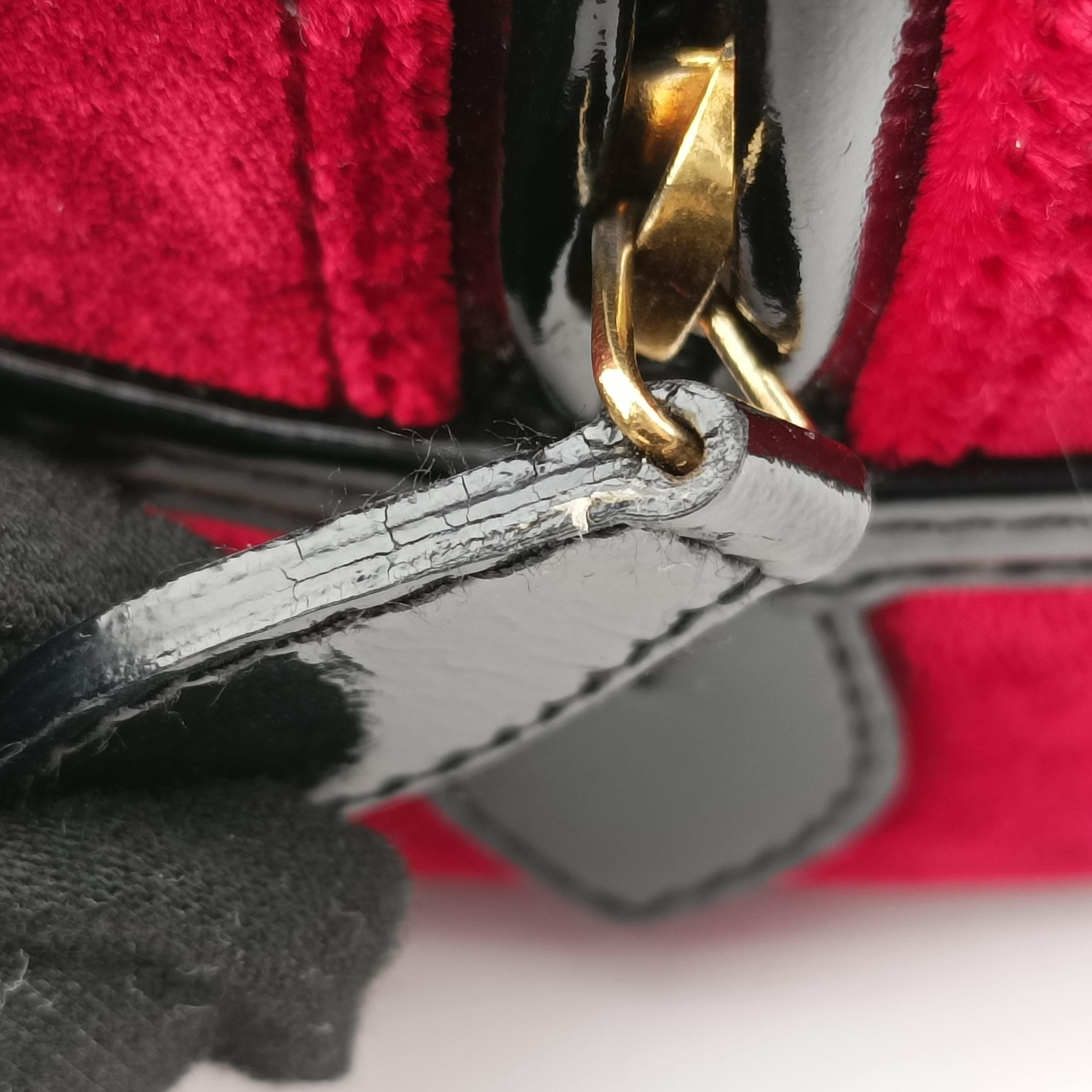 Dice Leopard Bowler Multicolour ponyhair×velour×patent 05-MA-1014ダイスレパードボウラー マルチカラー ハラコ×ベロア×パテント 05-MA-1014