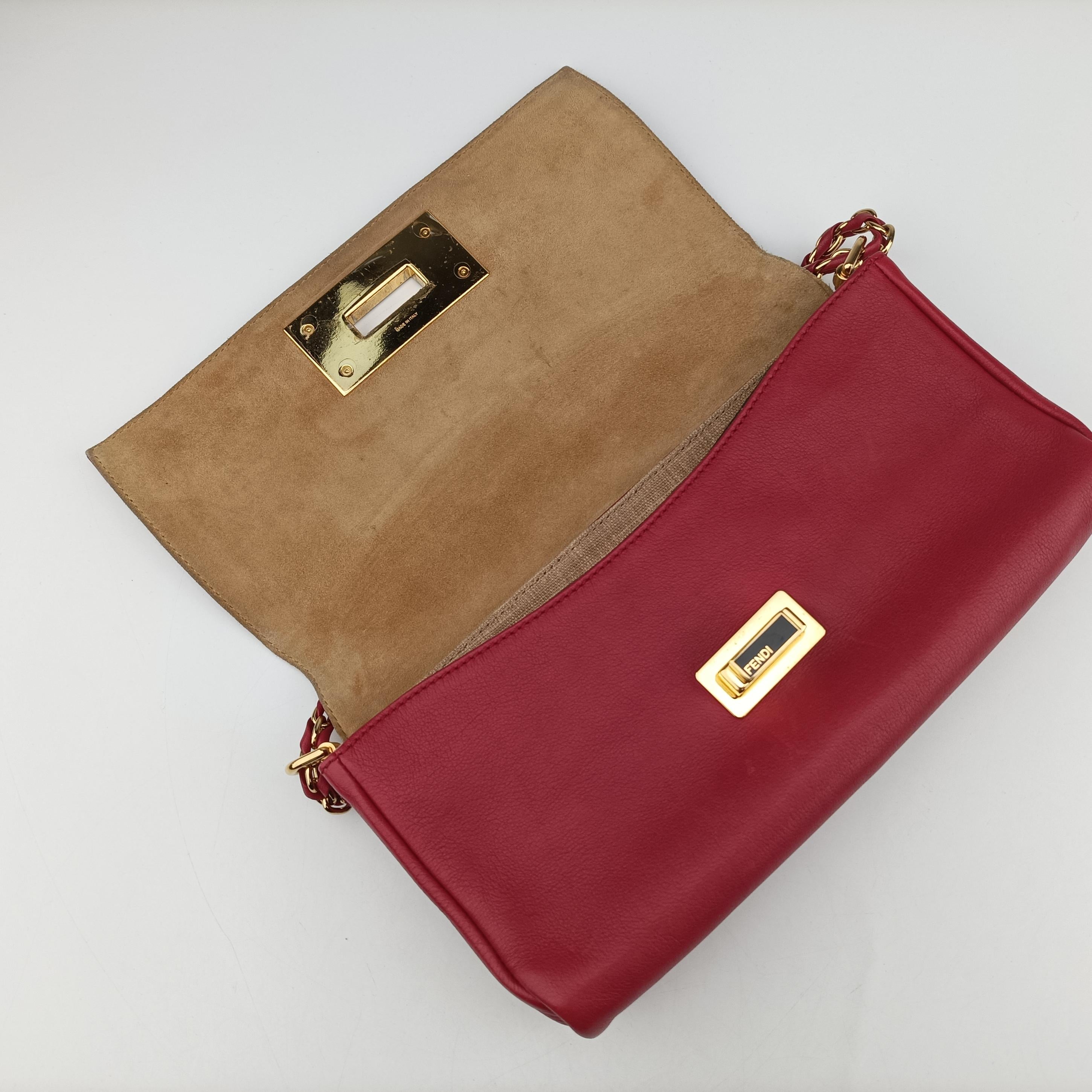 Pequin Embossed Striped Claudia Red Leather 8BT204 8BT204-F00 129-2566ペカン エンボス ストライプ クラウディア レッド レザー 8BT204 8BT204-F00 129-2566