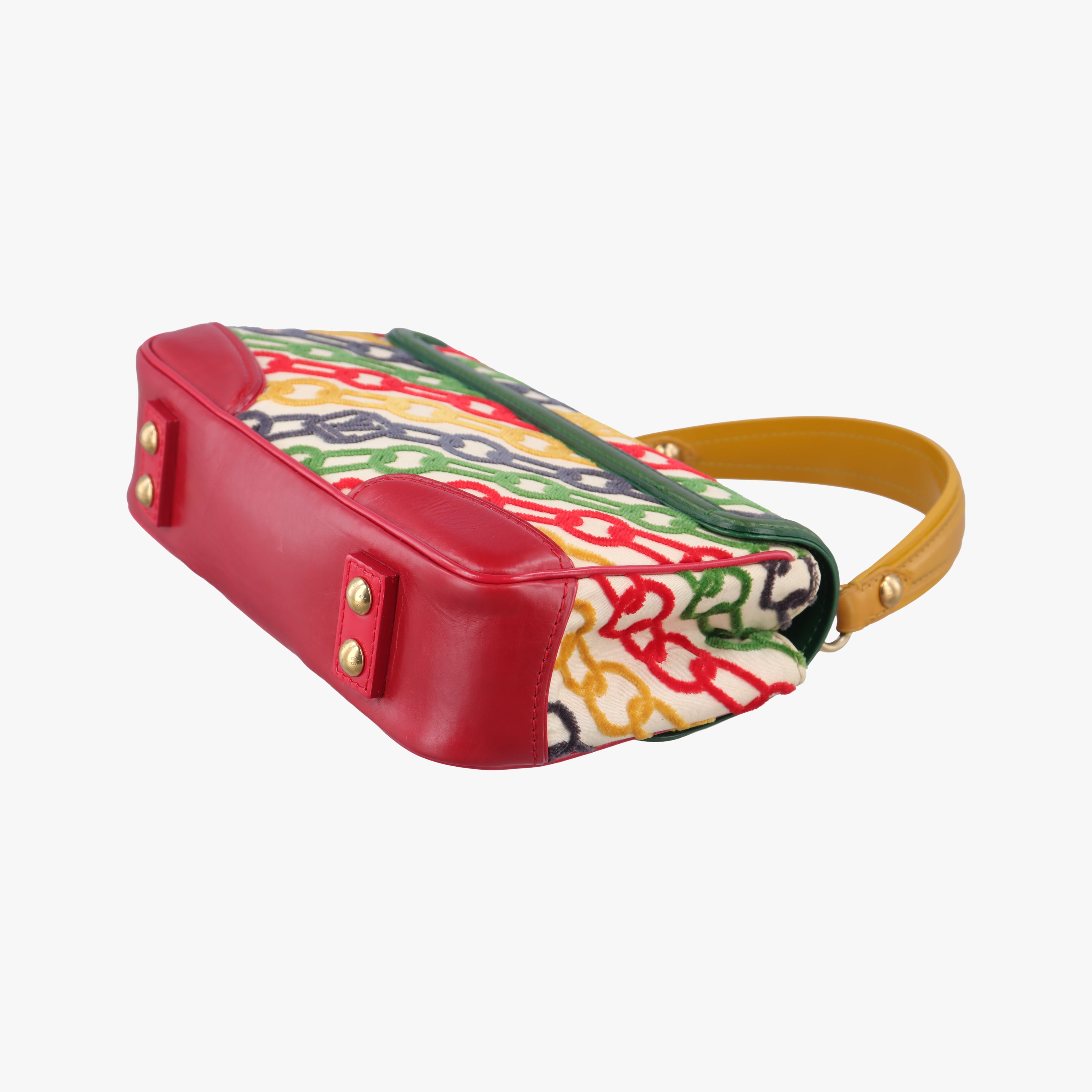 Dolly Pochette multicolor Velvet×leather M95208 BA0046ドリーポシェット マルチカラー ベロア×レザー M95208 BA0046