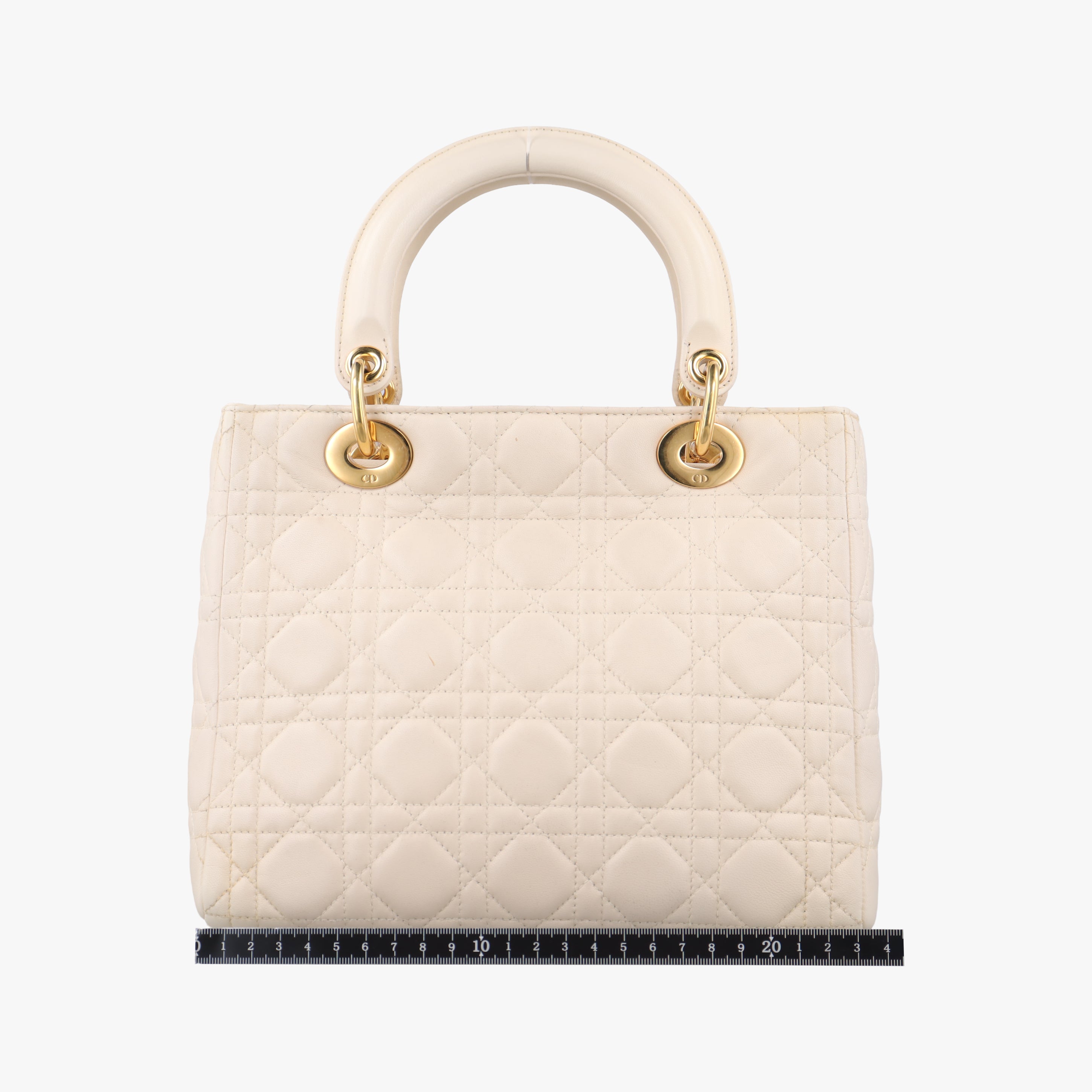 Lady Dior Beige Patent 05-MA-0057レディディオール ベージュ パテント 05-MA-0057