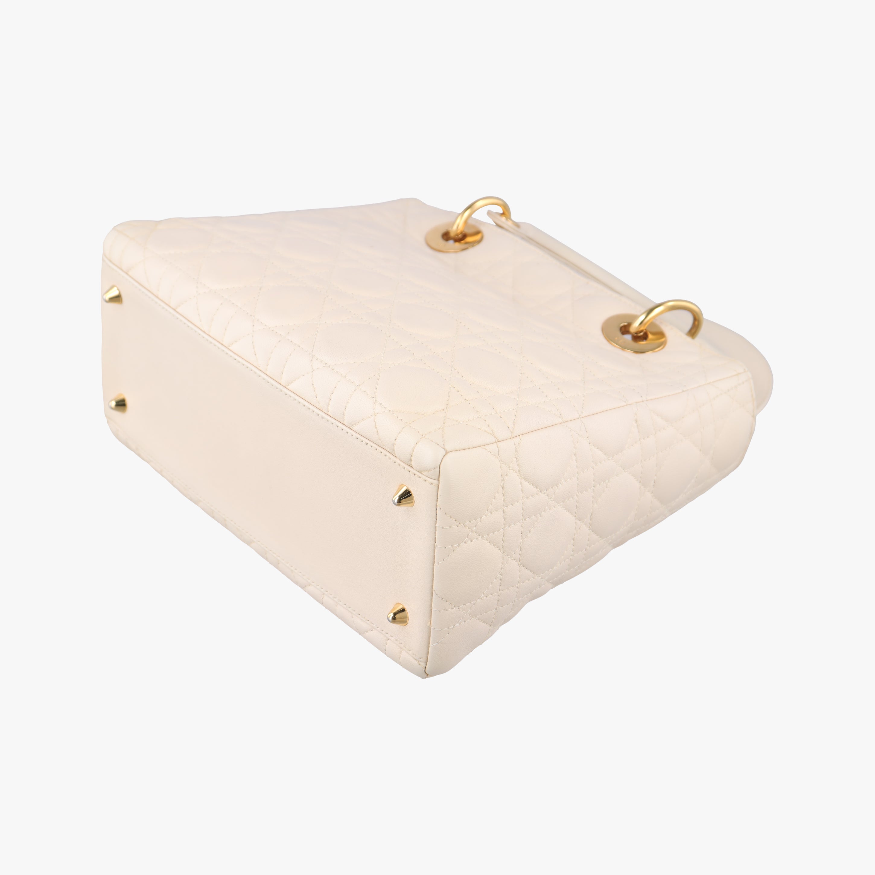 Lady Dior Beige Patent 05-MA-0057レディディオール ベージュ パテント 05-MA-0057