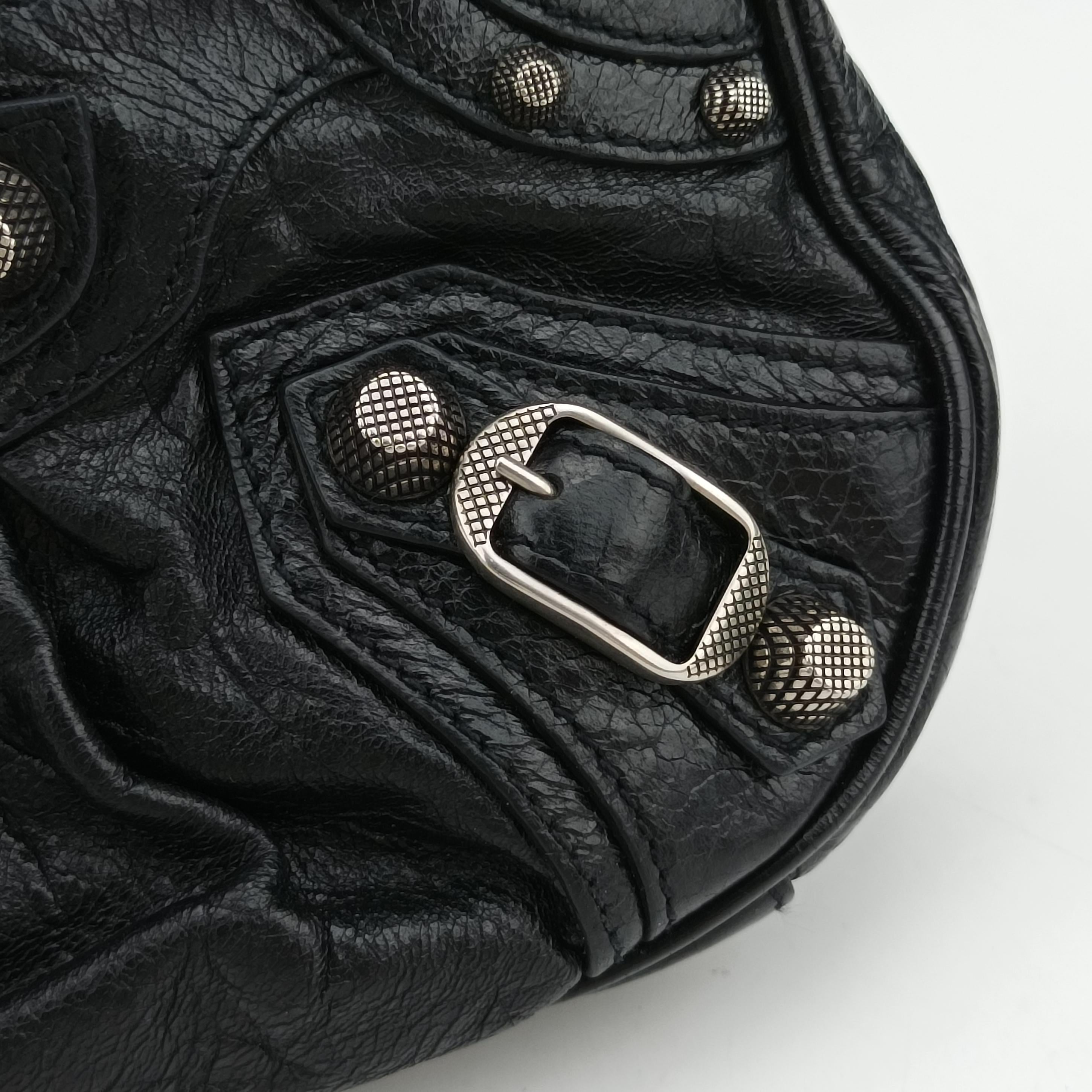 Le Cagole mini black lambskin 695814.1000.R.493075ル カゴール ミニ ブラック ラムスキン 695814.1000.R.493075