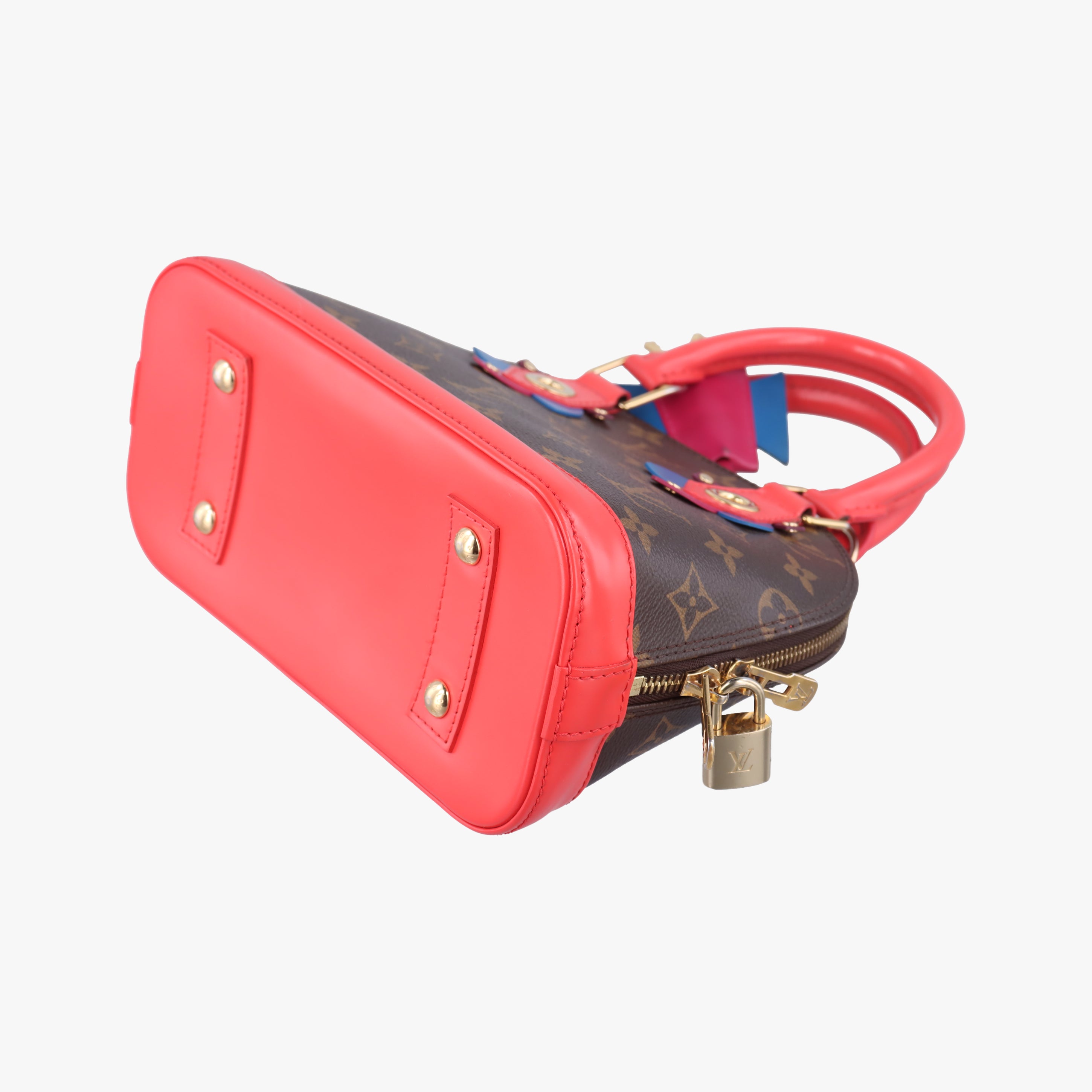 Alma BB brown×Flamingo Monogram Totem×calf leather M41659 FL3195アルマBB モノグラム/ブラウン系×フラミンゴ モノグラム トーテム×カーフレザー M41659 FL3195