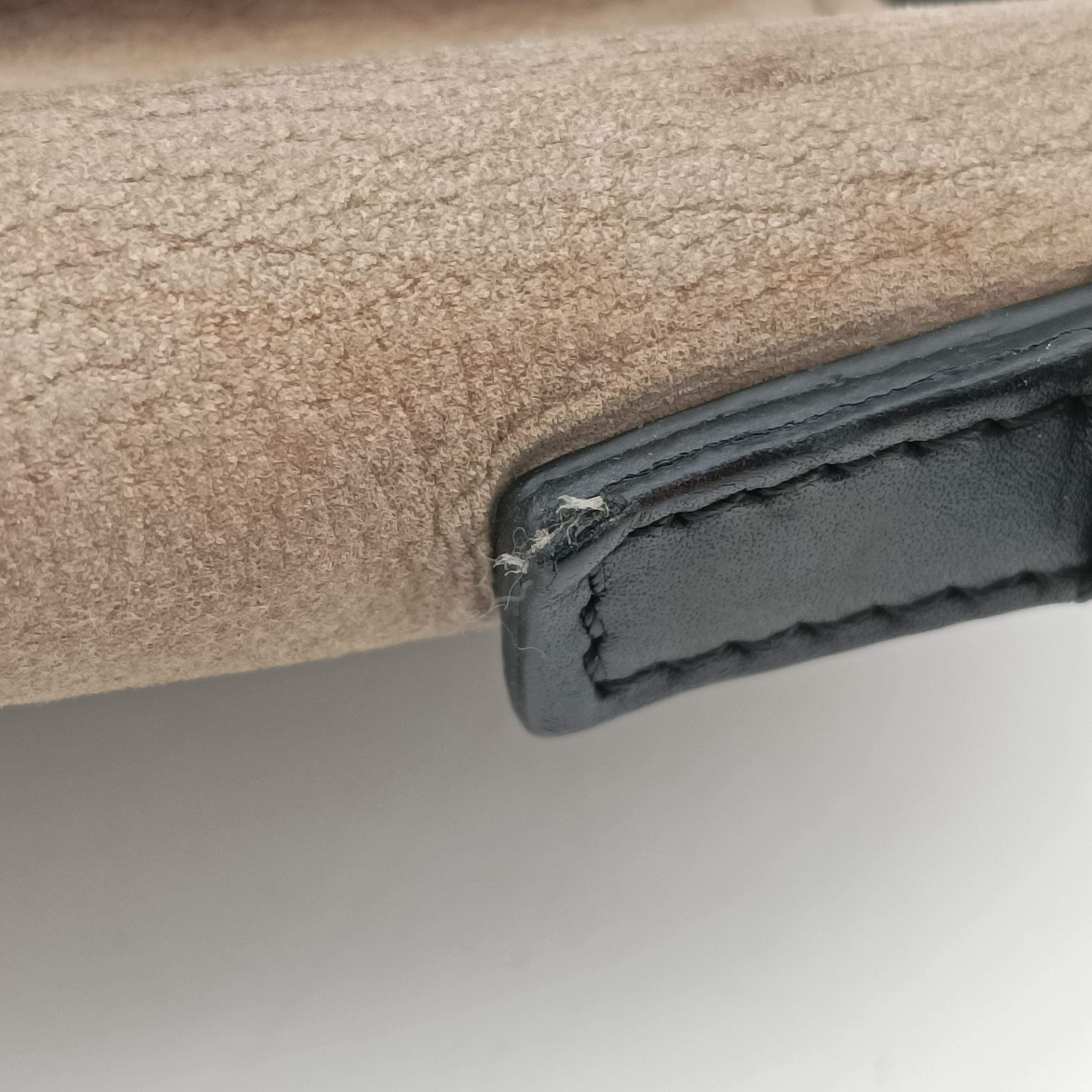 luggage nano shopper Brown x white x black Leather W-CE-3165ラゲージナノショッパー ブラウン×ホワイト×ブラック レザー W-CE-3165