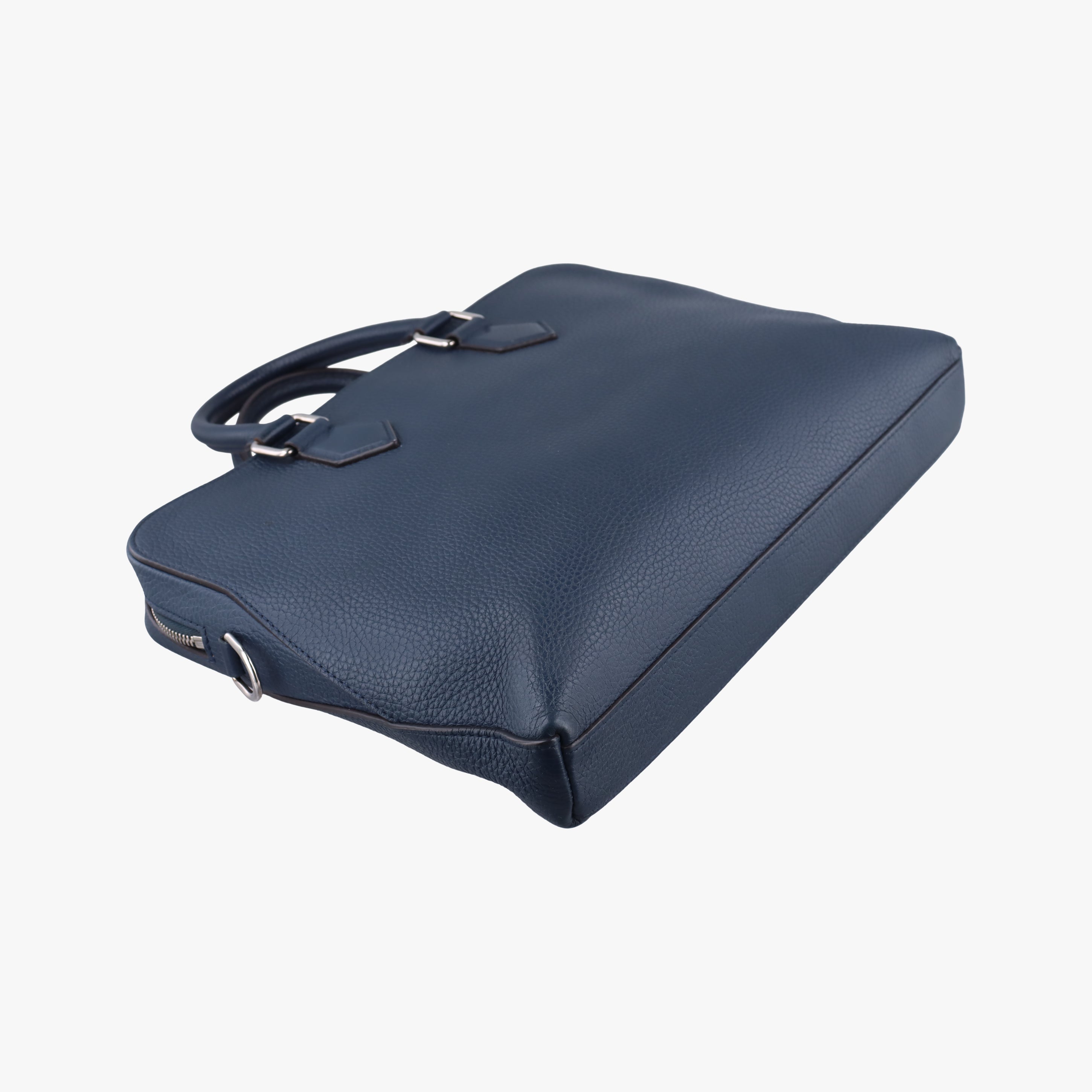 ARMAND Briefcase PM Navy Taurillon leather M53490 UB0138アルマンド ブリーフケース PM ネイビー トリヨンレザー M53490 UB0138