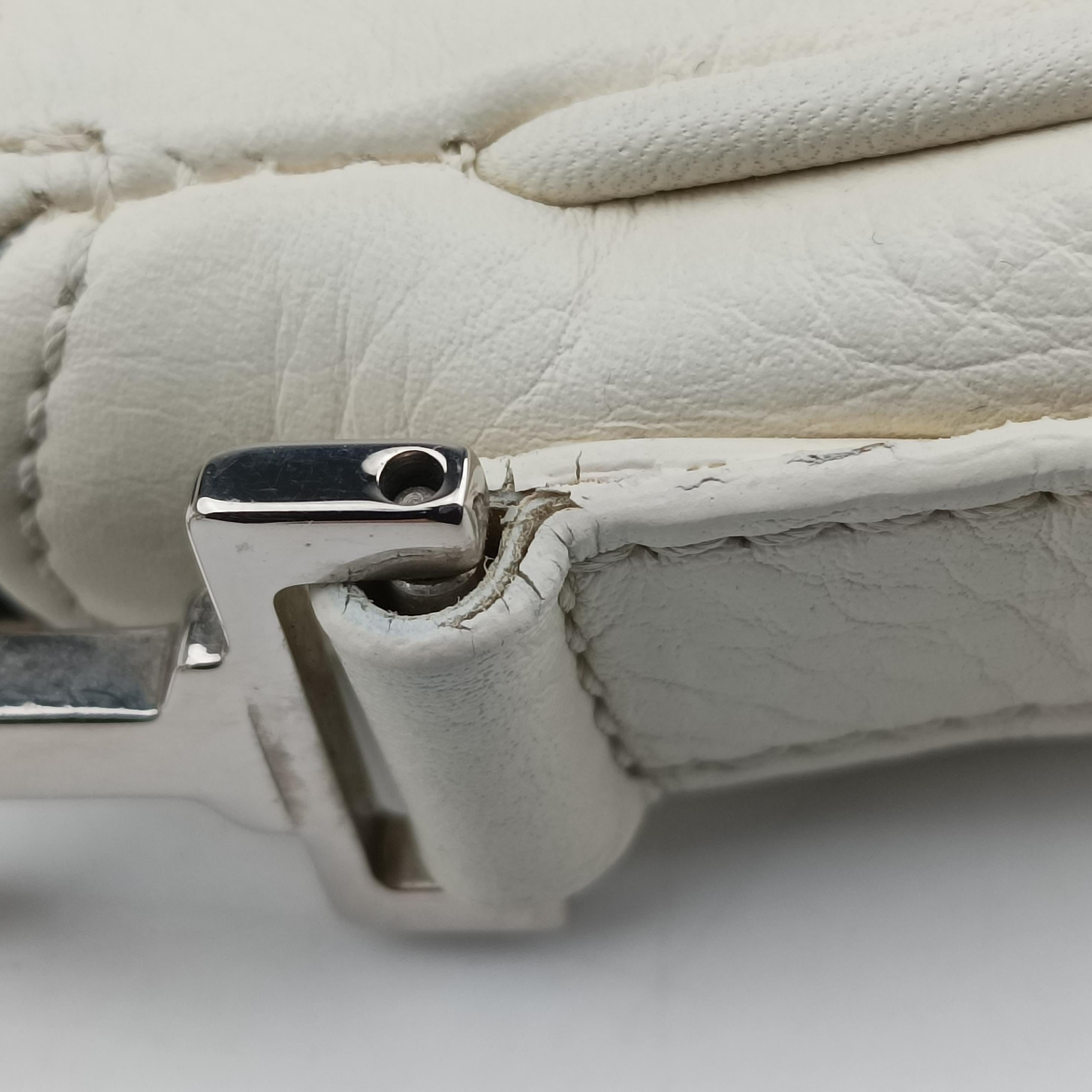 D Pendant White Leather 08-BO-0096D ペンダント ホワイト レザー 08-BO-0096