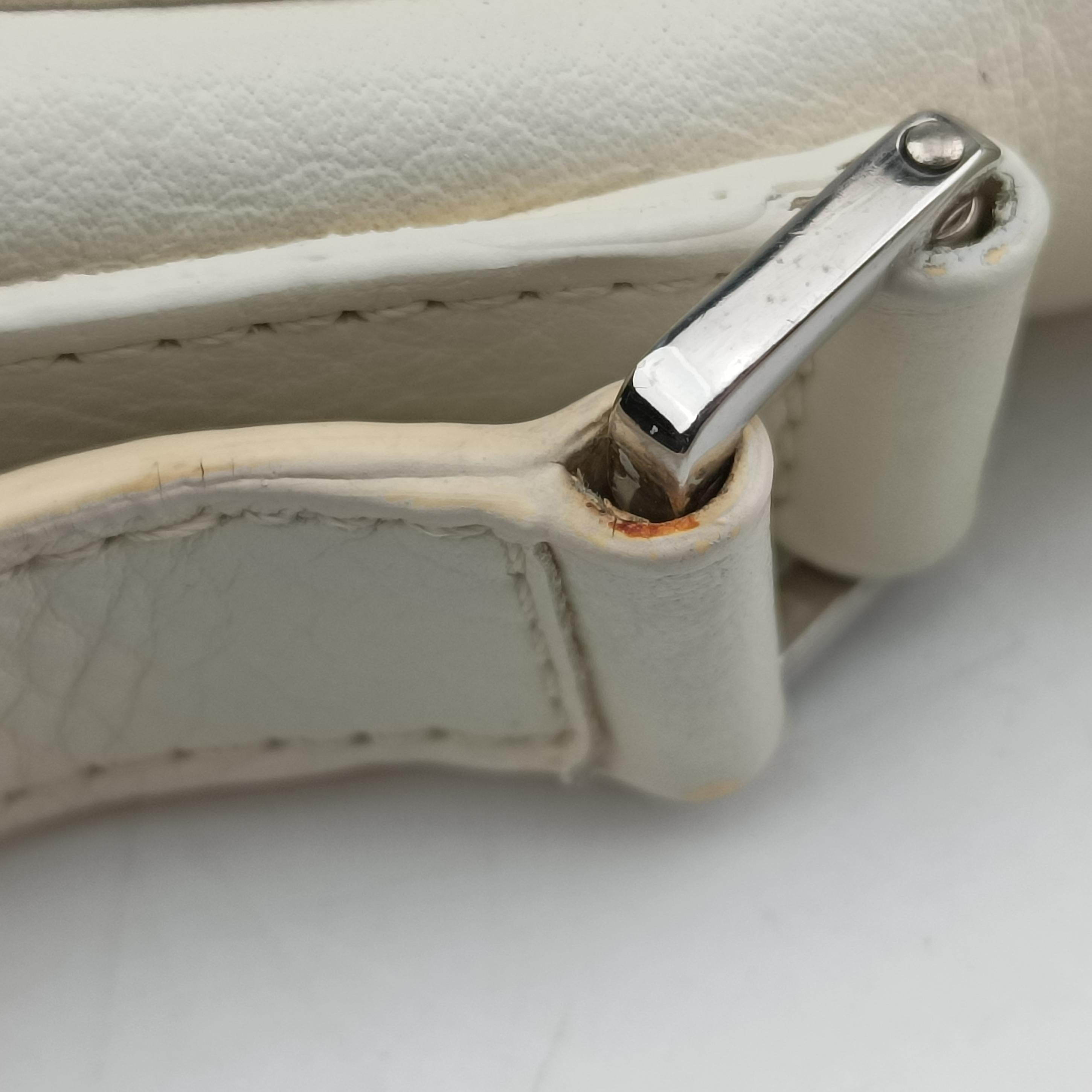 D Pendant White Leather 08-BO-0096D ペンダント ホワイト レザー 08-BO-0096