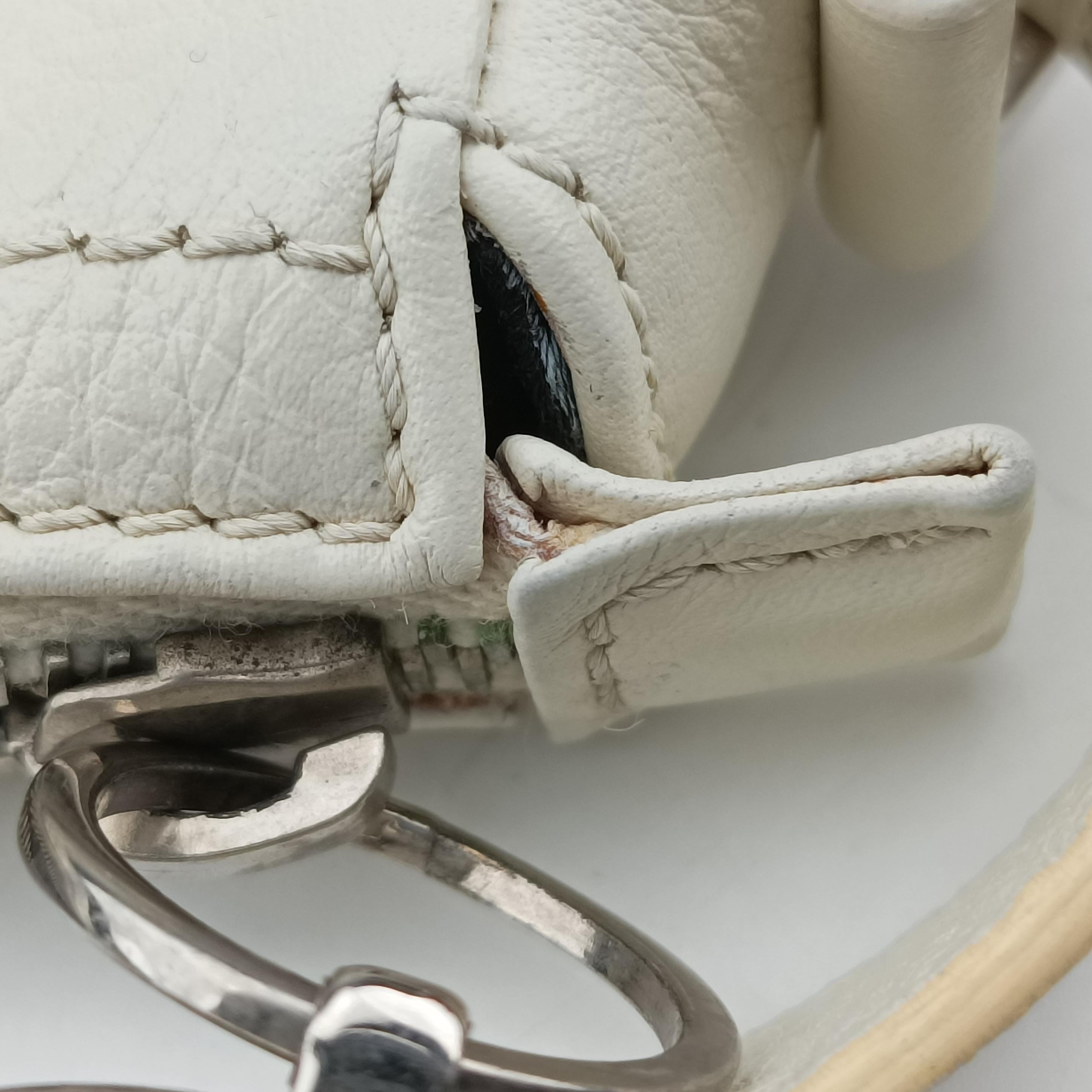 D Pendant White Leather 08-BO-0096D ペンダント ホワイト レザー 08-BO-0096