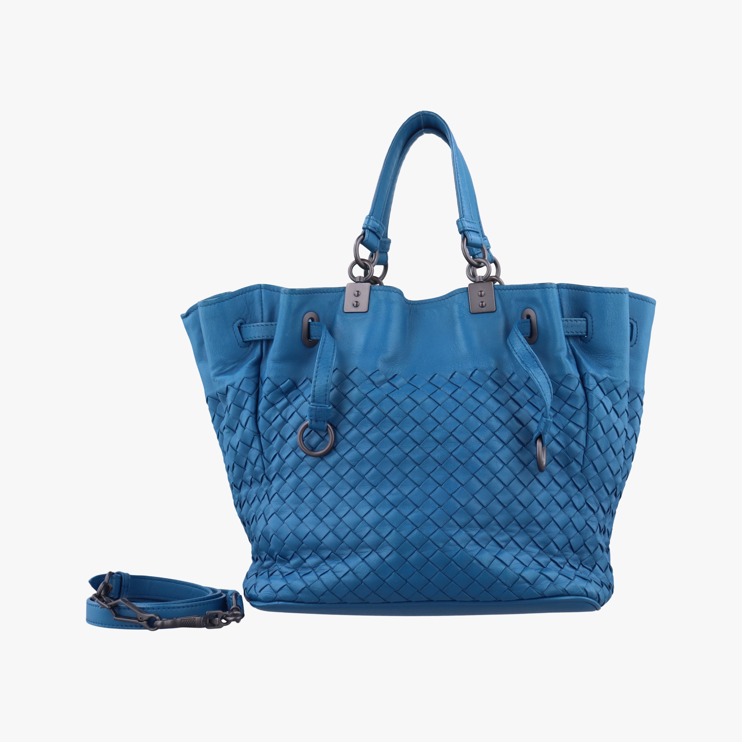 Intrecciato Blue lambskin B05508145Sイントレチャート ブルー ラムスキン B05508145S
