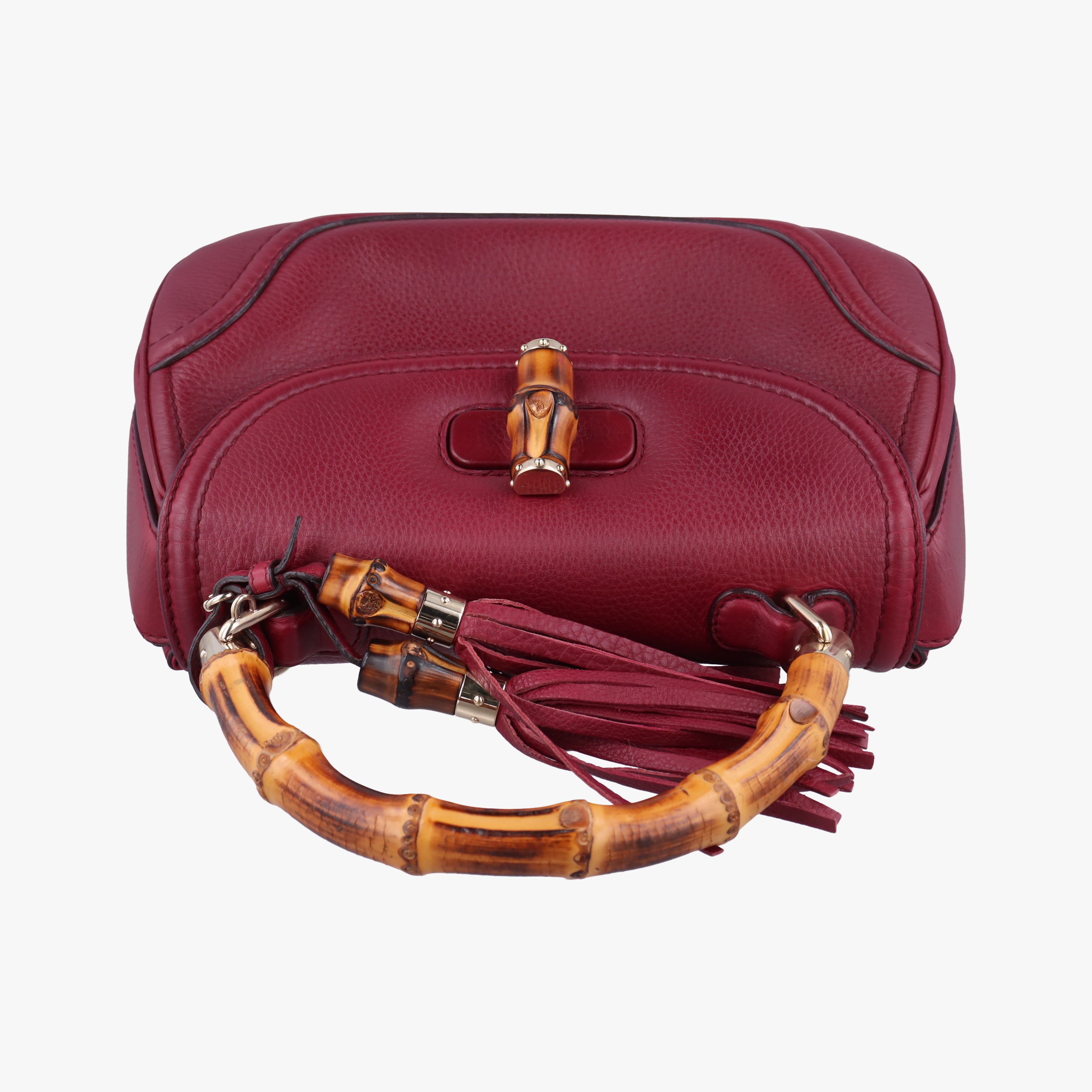 New Bamboo Burgundy Leather 254884 H9923019ニューバンブー ワインレッド レザー 254884 H9923019