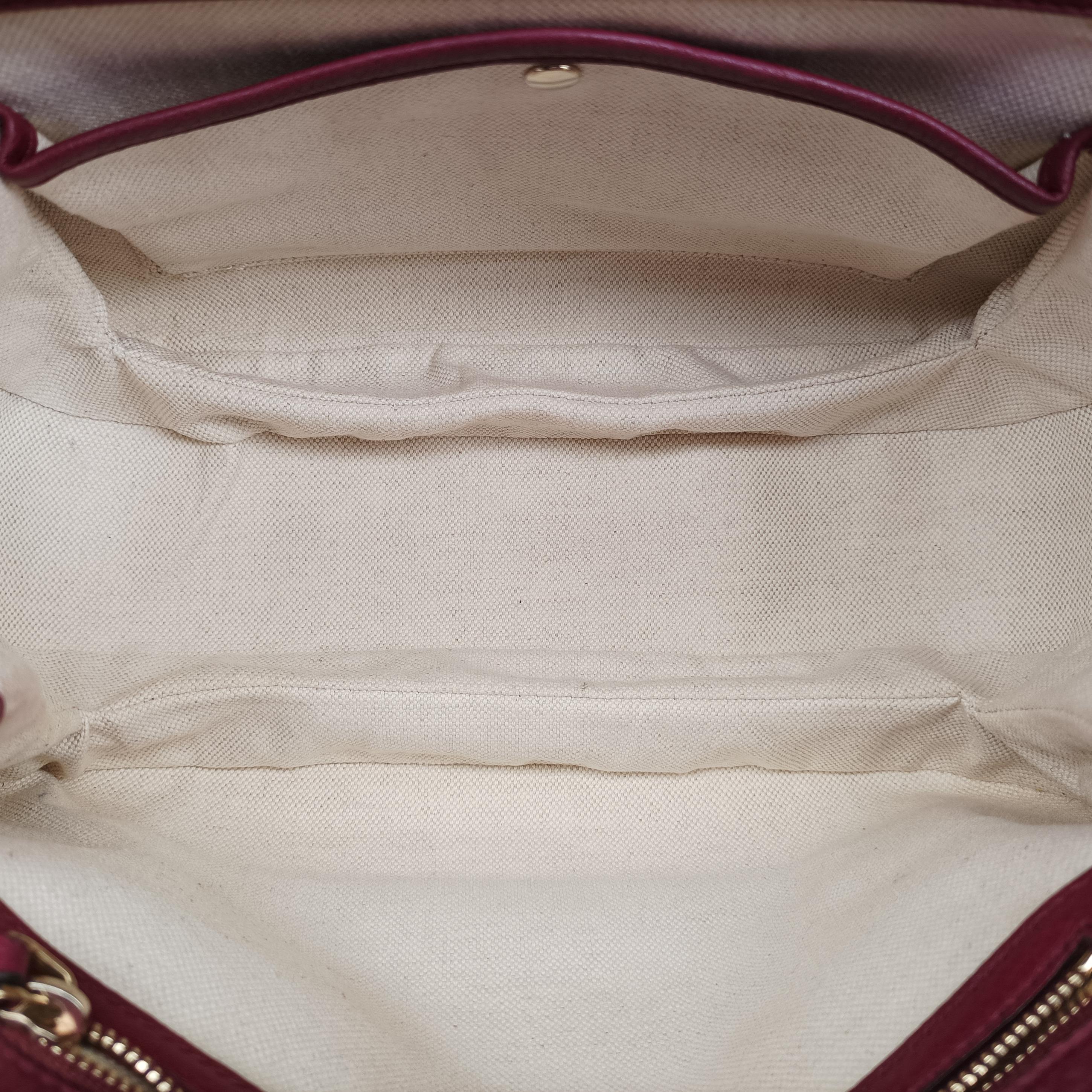 New Bamboo Burgundy Leather 254884 H9923019ニューバンブー ワインレッド レザー 254884 H9923019