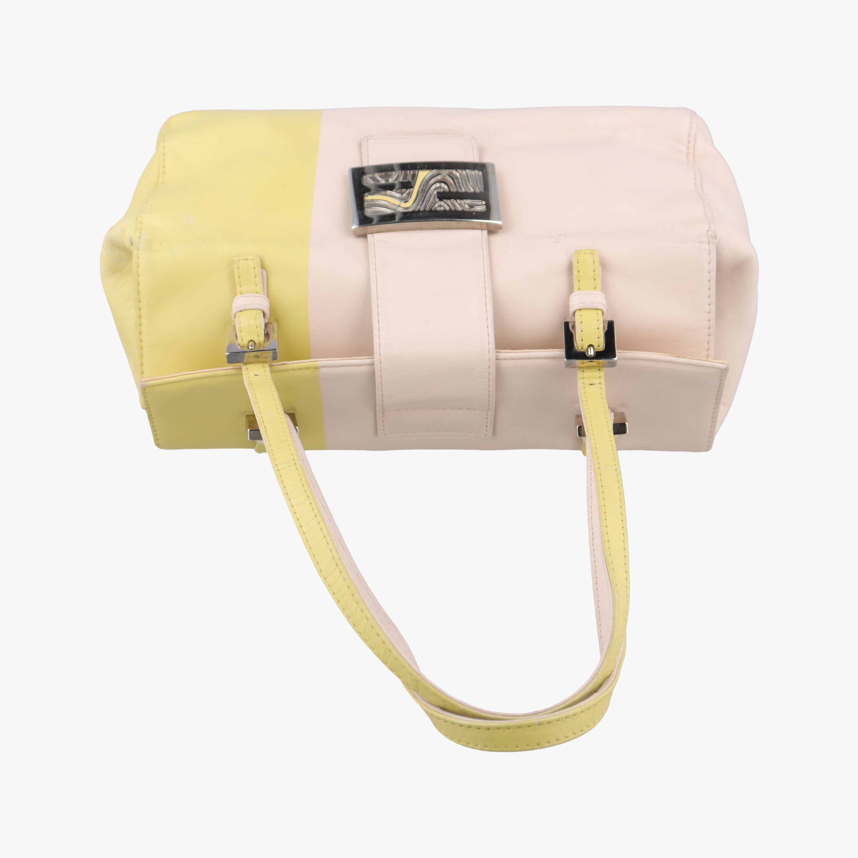 Anna Selleria Beige x Yellow Leather 26790 2394/26790/018アンナセレリア ベージュ×イエロー レザー 26790 2394/26790/018