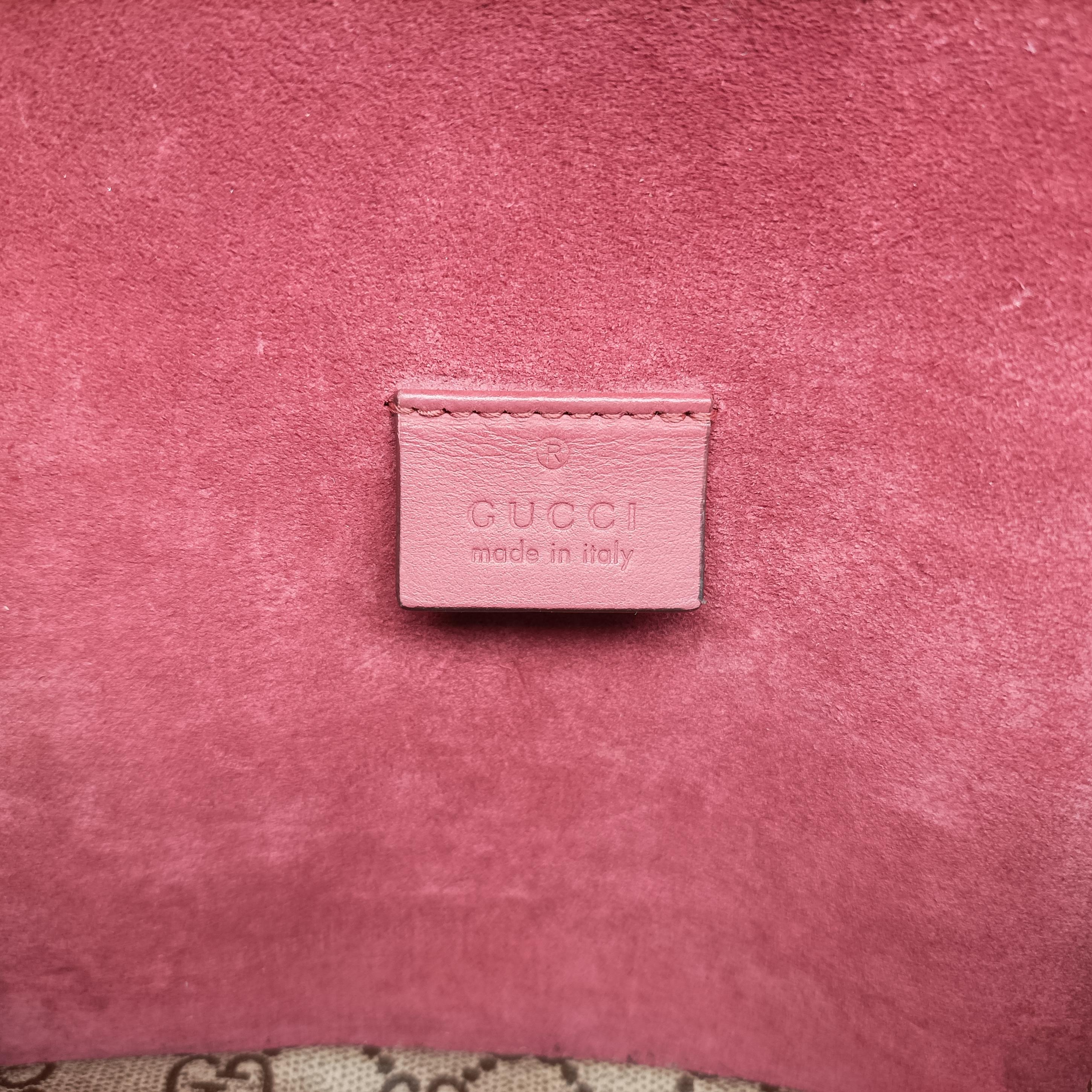 Dionysus beige×red×multicolor PVC coated canvas 421970 G025238917ディオニュソス ベージュ×レッド×マルチカラー PVCコーティングキャンバス 421970 G025238917