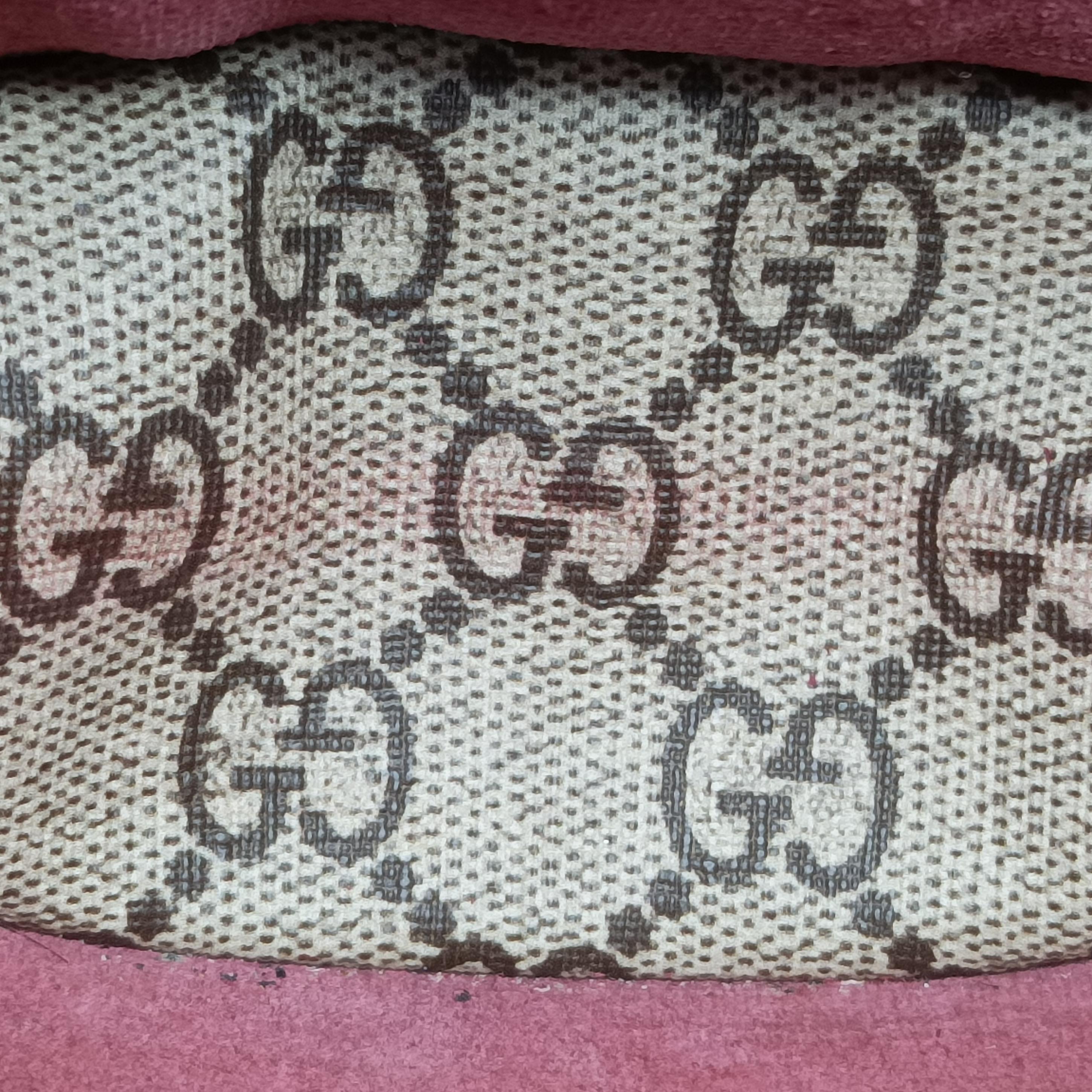 Dionysus beige×red×multicolor PVC coated canvas 421970 G025238917ディオニュソス ベージュ×レッド×マルチカラー PVCコーティングキャンバス 421970 G025238917