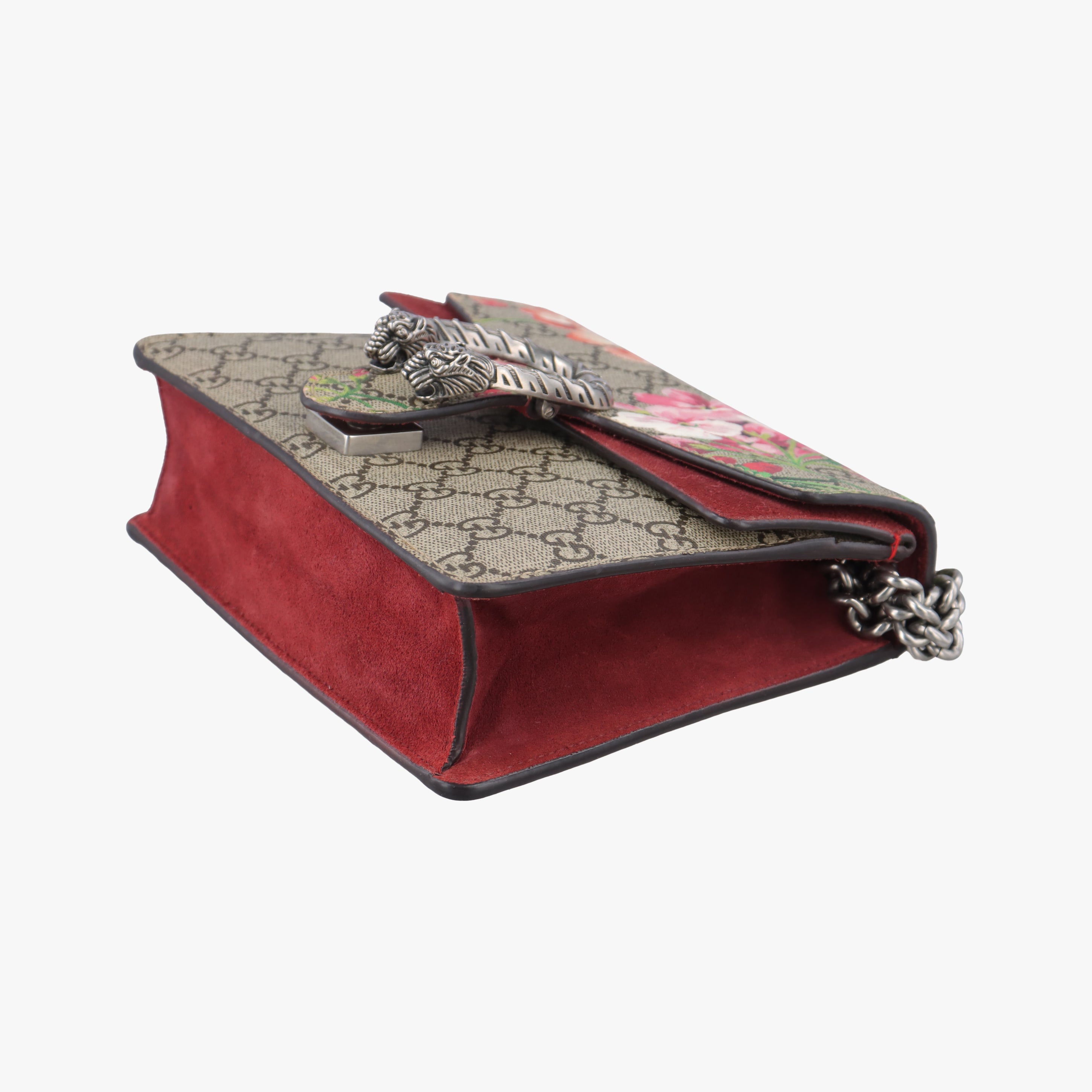 Dionysus beige×red×multicolor PVC coated canvas 421970 G025238917ディオニュソス ベージュ×レッド×マルチカラー PVCコーティングキャンバス 421970 G025238917