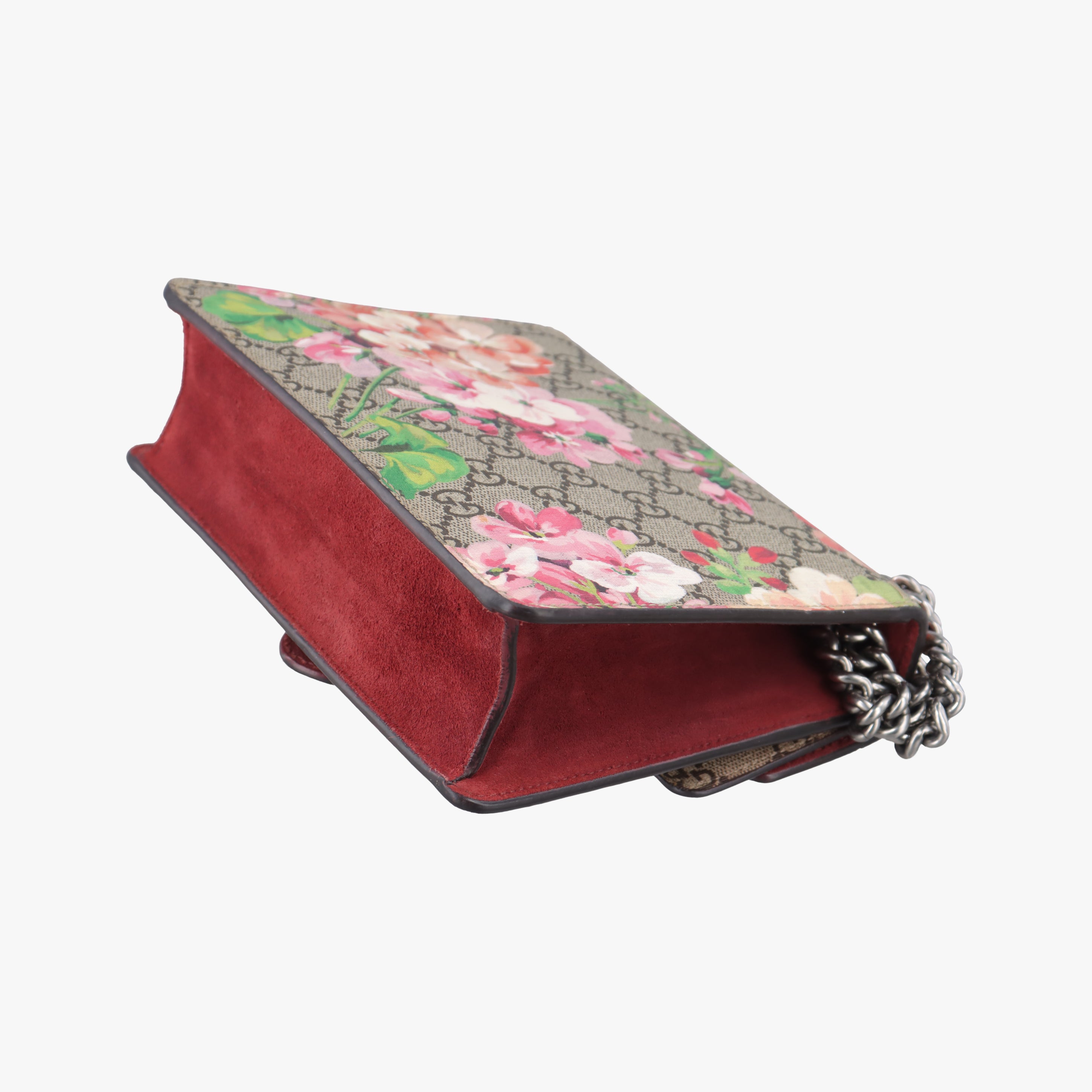 Dionysus beige×red×multicolor PVC coated canvas 421970 G025238917ディオニュソス ベージュ×レッド×マルチカラー PVCコーティングキャンバス 421970 G025238917