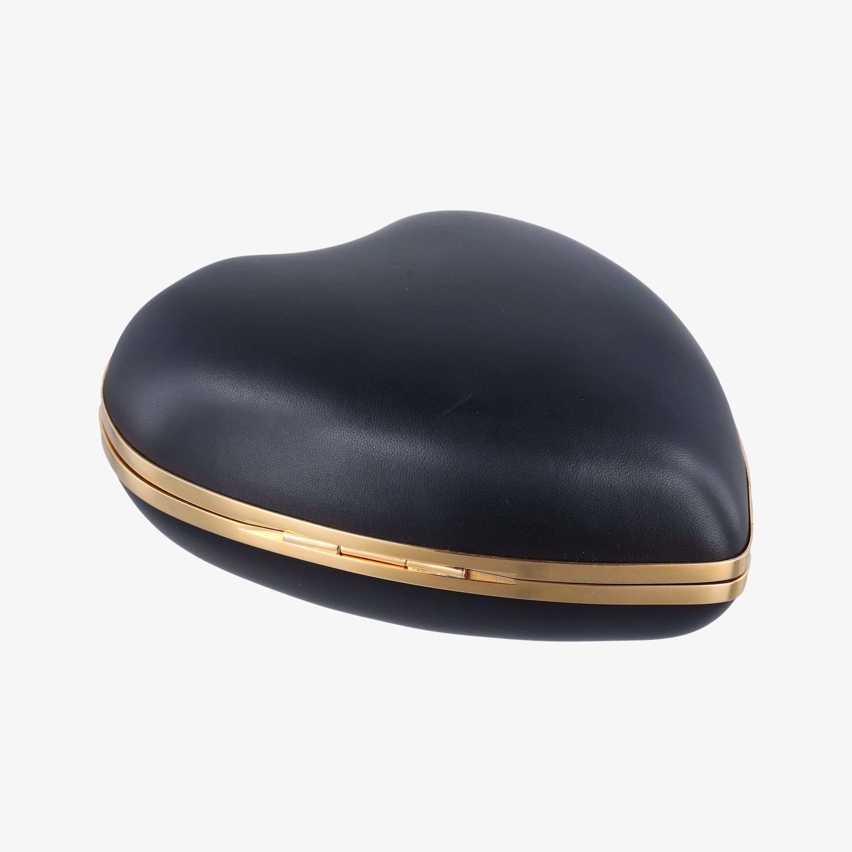 Love box heart Black Leather 466212 BCI466212.0918ラブボックス ハート型 ブラック レザー 466212 BCI466212.0918