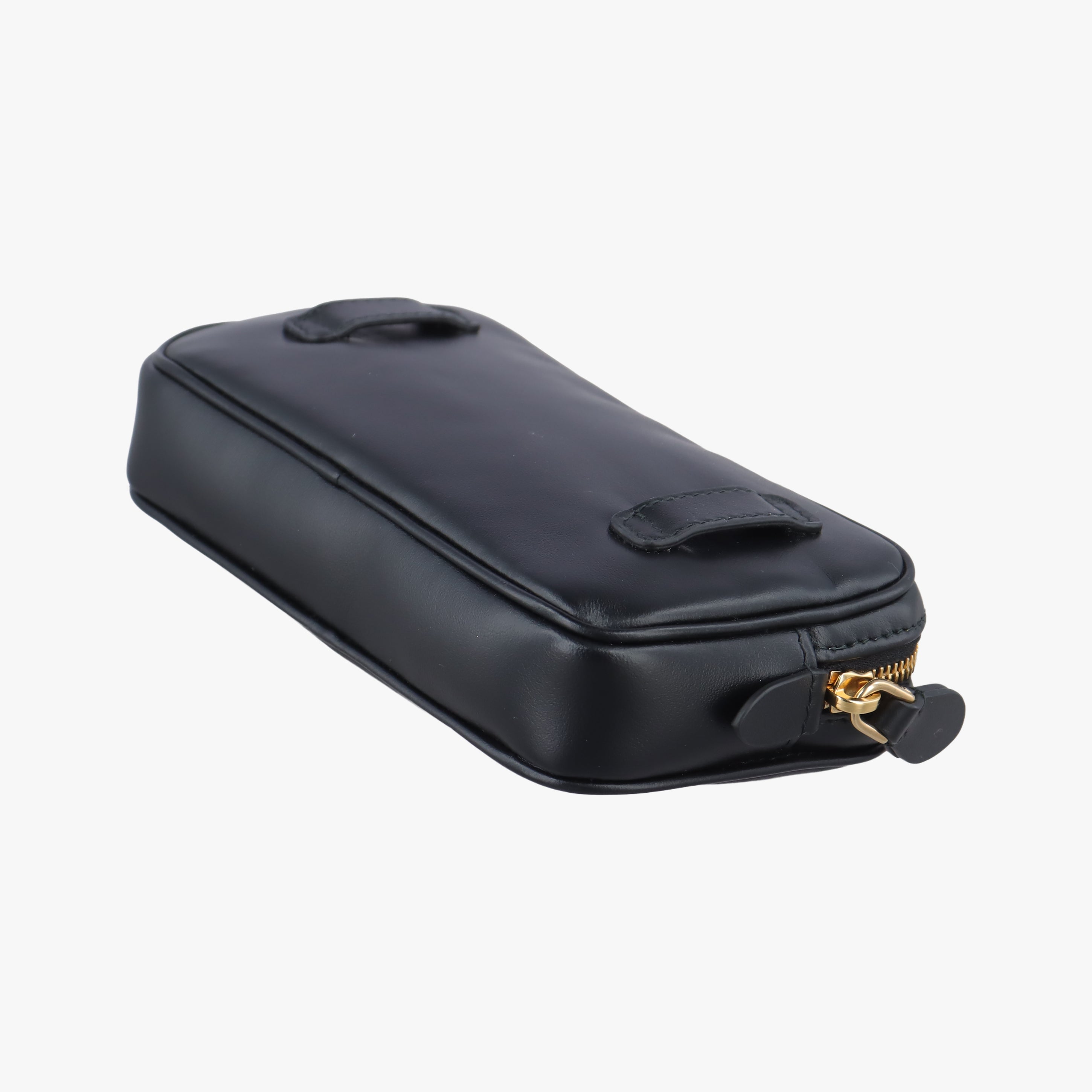 logo Black leather 58ロゴ ブラック レザー 58