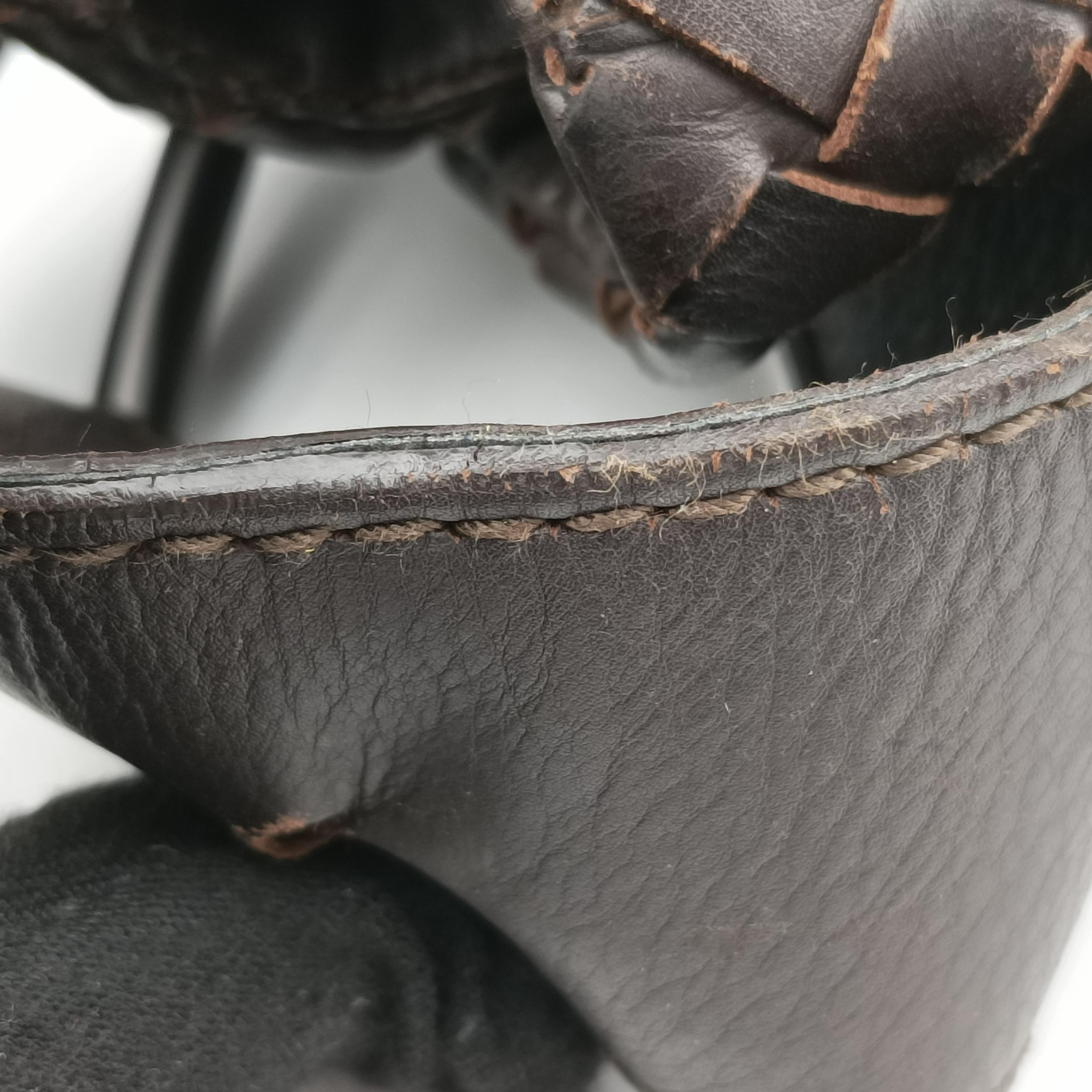 Intrecciato Brown lambskin 161314 VQ131 1301 EPEV 2011 1553 Aイントレチャート ブラウン ラムスキン 161314 VQ131 1301 EPEV 2011 1553 A