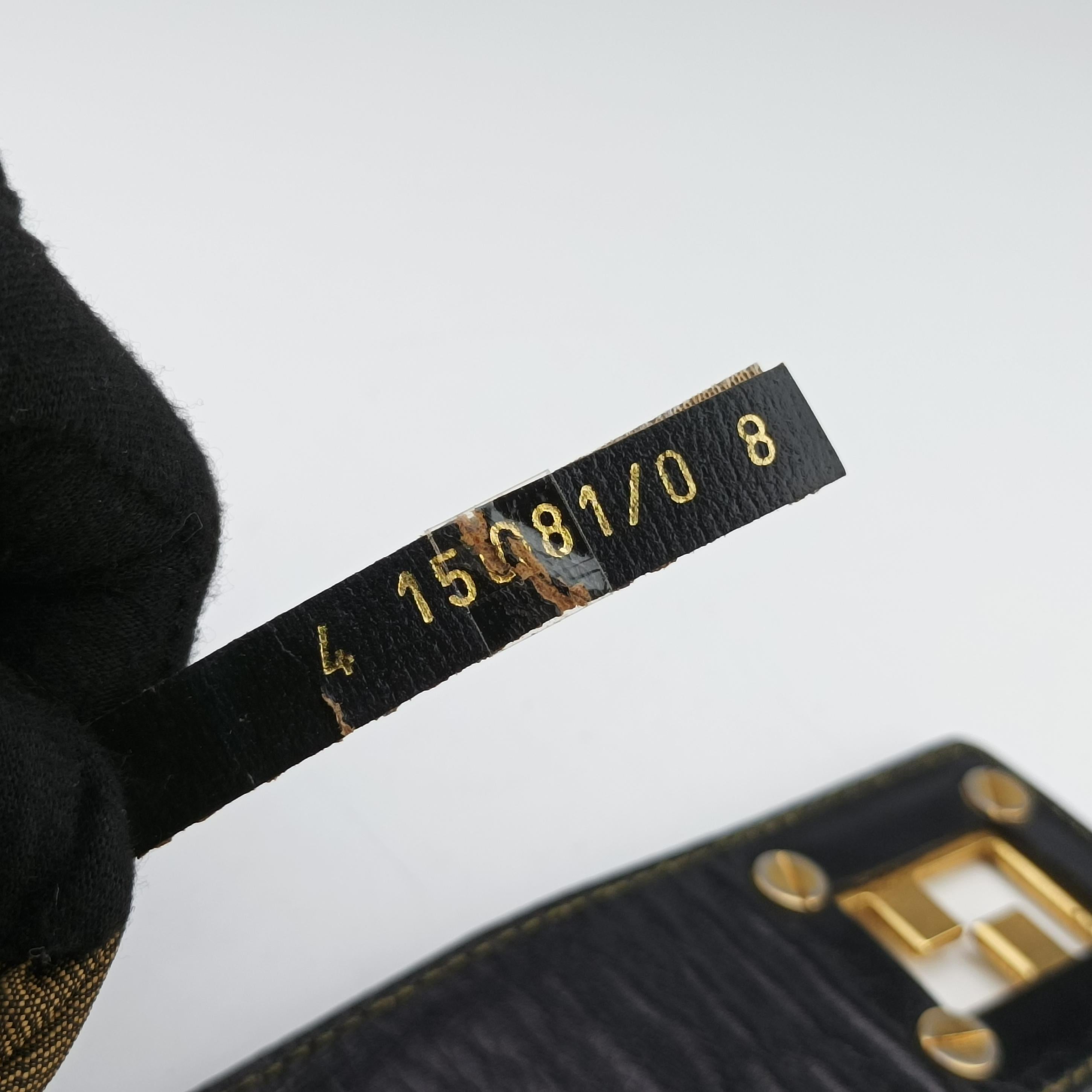 Zucca pattern Mamma Bucket Brown canvas x leather 15081 4 15081/0 8ズッカ柄 マンマバケット ブラウン キャンバス×レザー 15081 4 15081/0 8