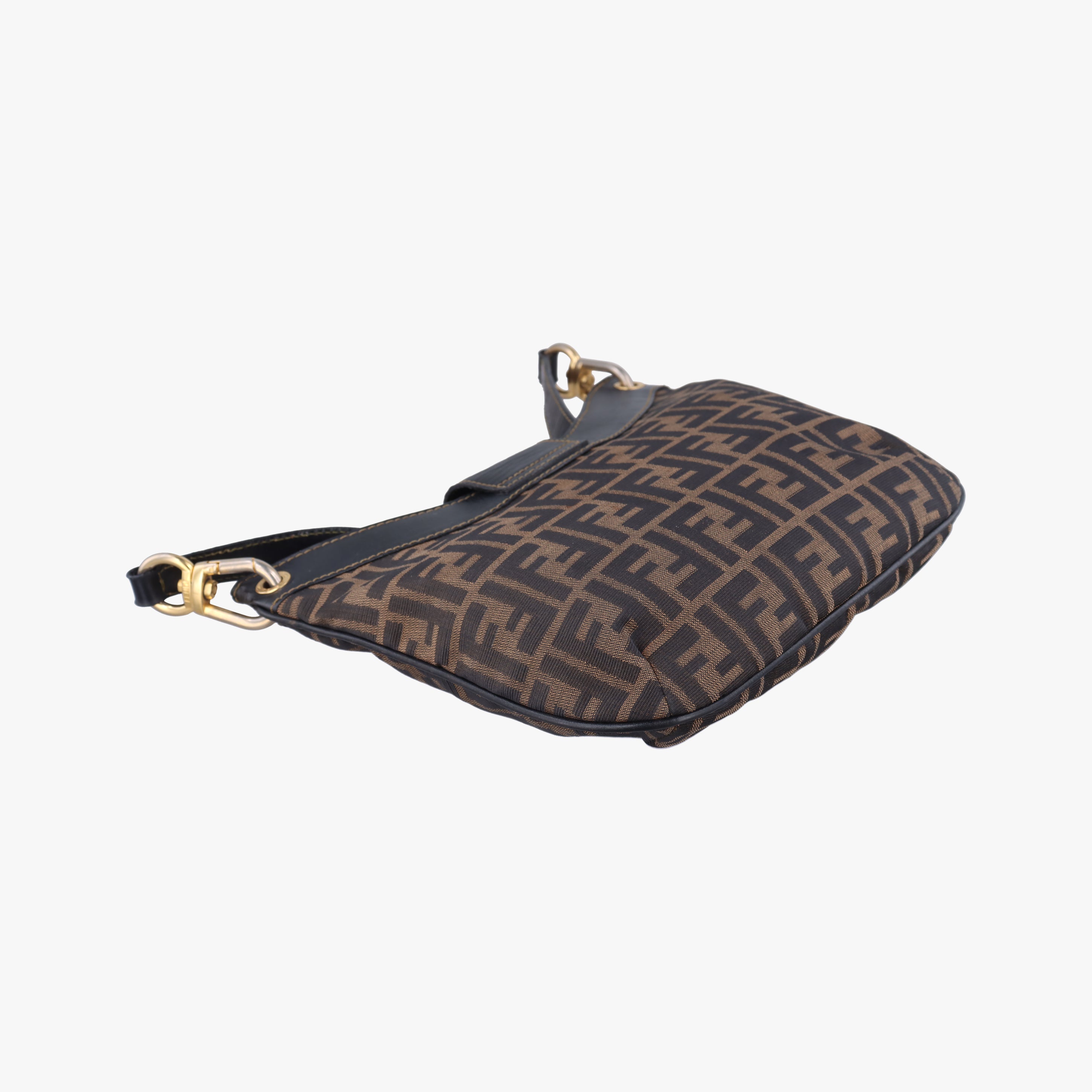 Zucca pattern Mamma Bucket Brown canvas x leather 15081 4 15081/0 8ズッカ柄 マンマバケット ブラウン キャンバス×レザー 15081 4 15081/0 8