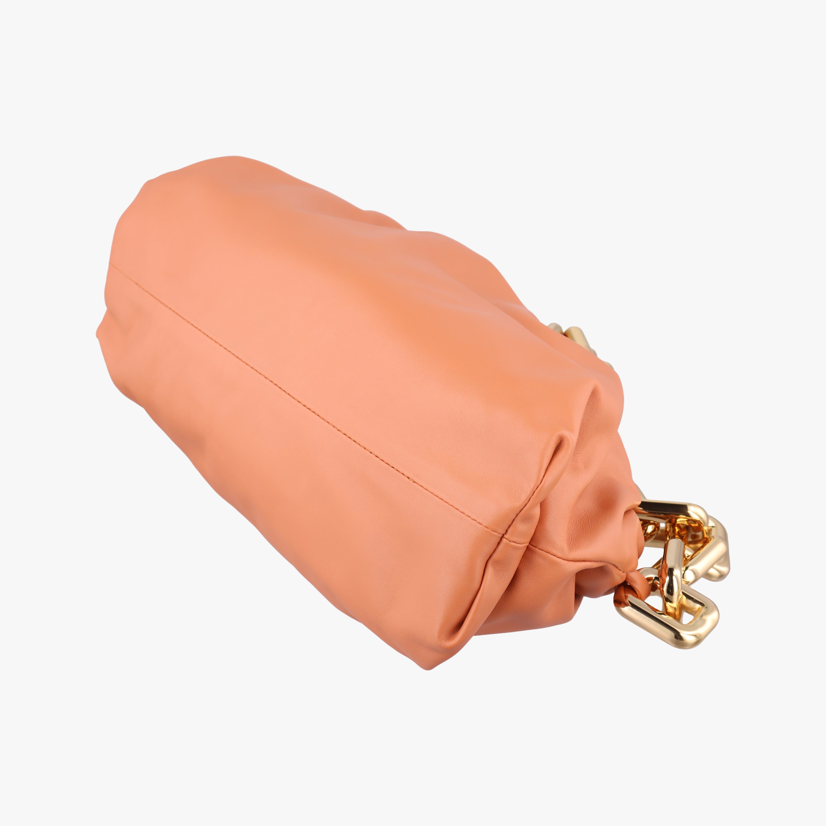 THE Chain Pouch Brown lambskin B09072901Jザ チェーン ポーチ ブラウン系 ラムスキン B09072901J