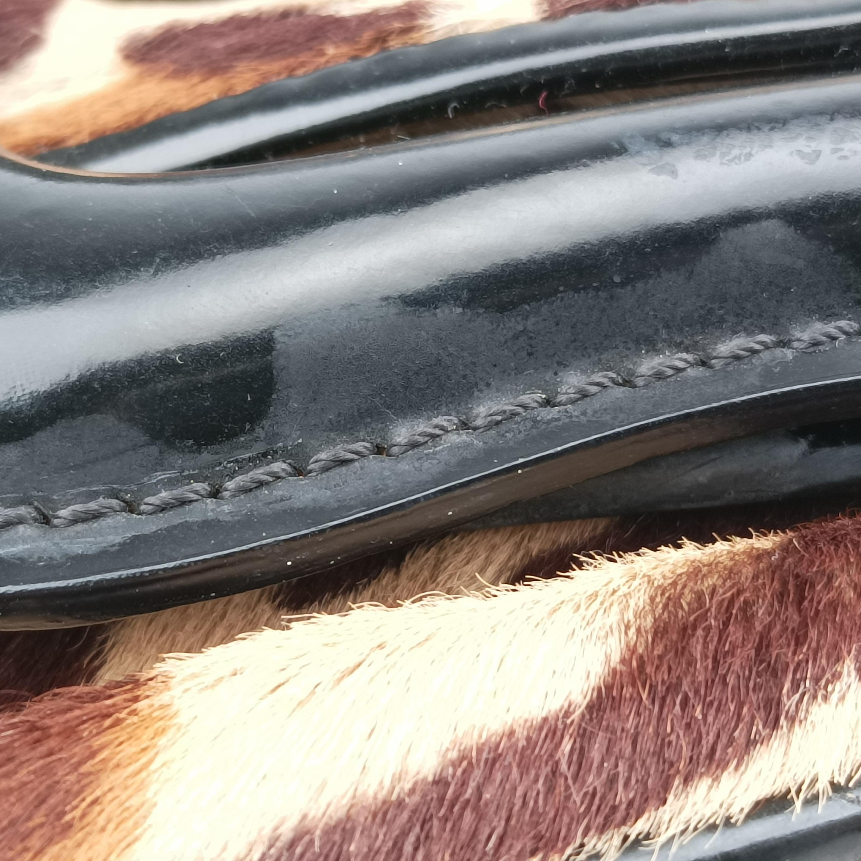 Stripe Calfhair and Velvet Multicolour ponyhair 8BN165 2370-8BN165-VXM-069ストライプカーフヘアとベルベット マルチカラー ハラコ 8BN165 2370-8BN165-VXM-069