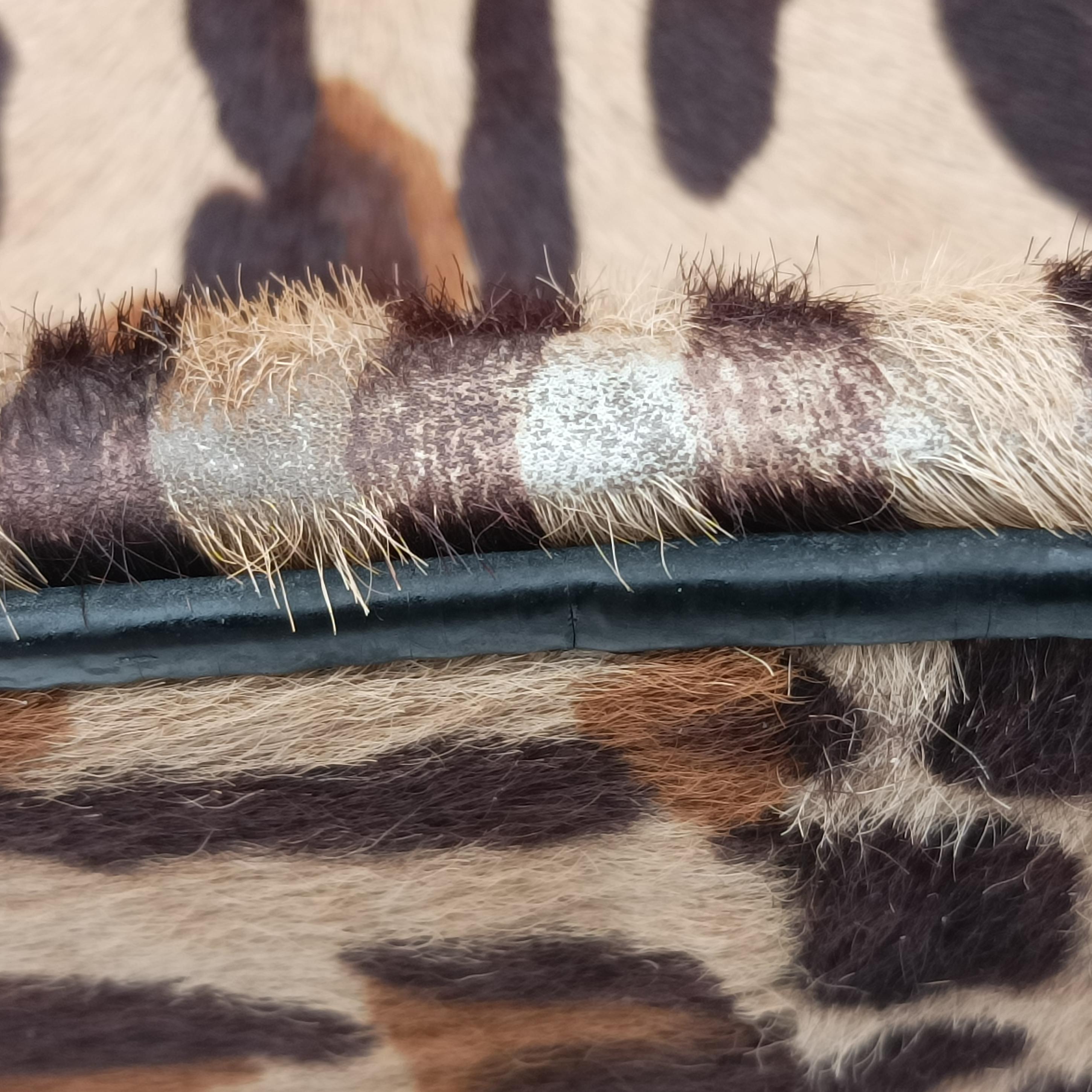 Stripe Calfhair and Velvet Multicolour ponyhair 8BN165 2370-8BN165-VXM-069ストライプカーフヘアとベルベット マルチカラー ハラコ 8BN165 2370-8BN165-VXM-069