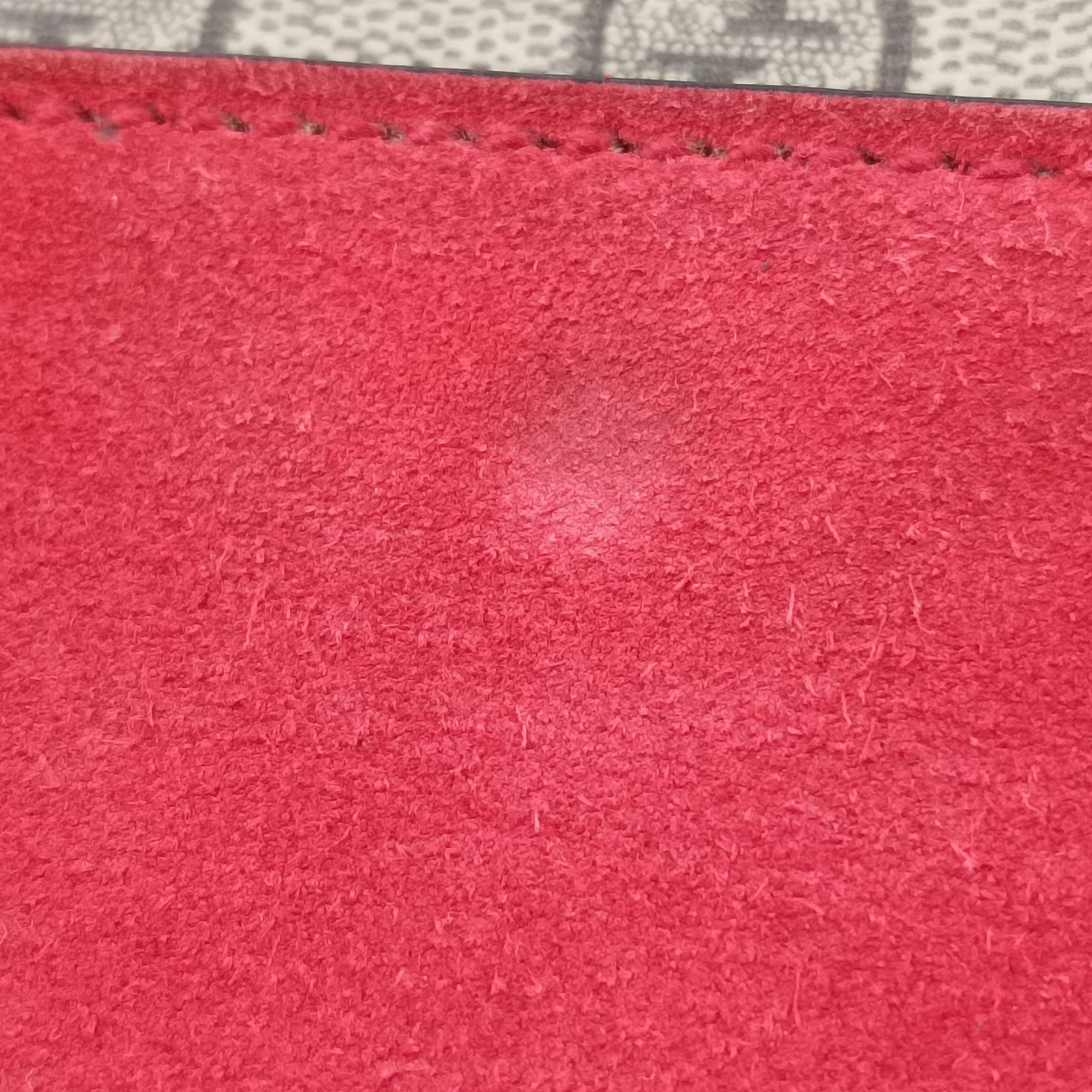 Dionysus beige×red PVC coated canvas 421970 H029605464ディオニュソス ベージュ×レッド PVCコーティングキャンバス 421970 H029605464