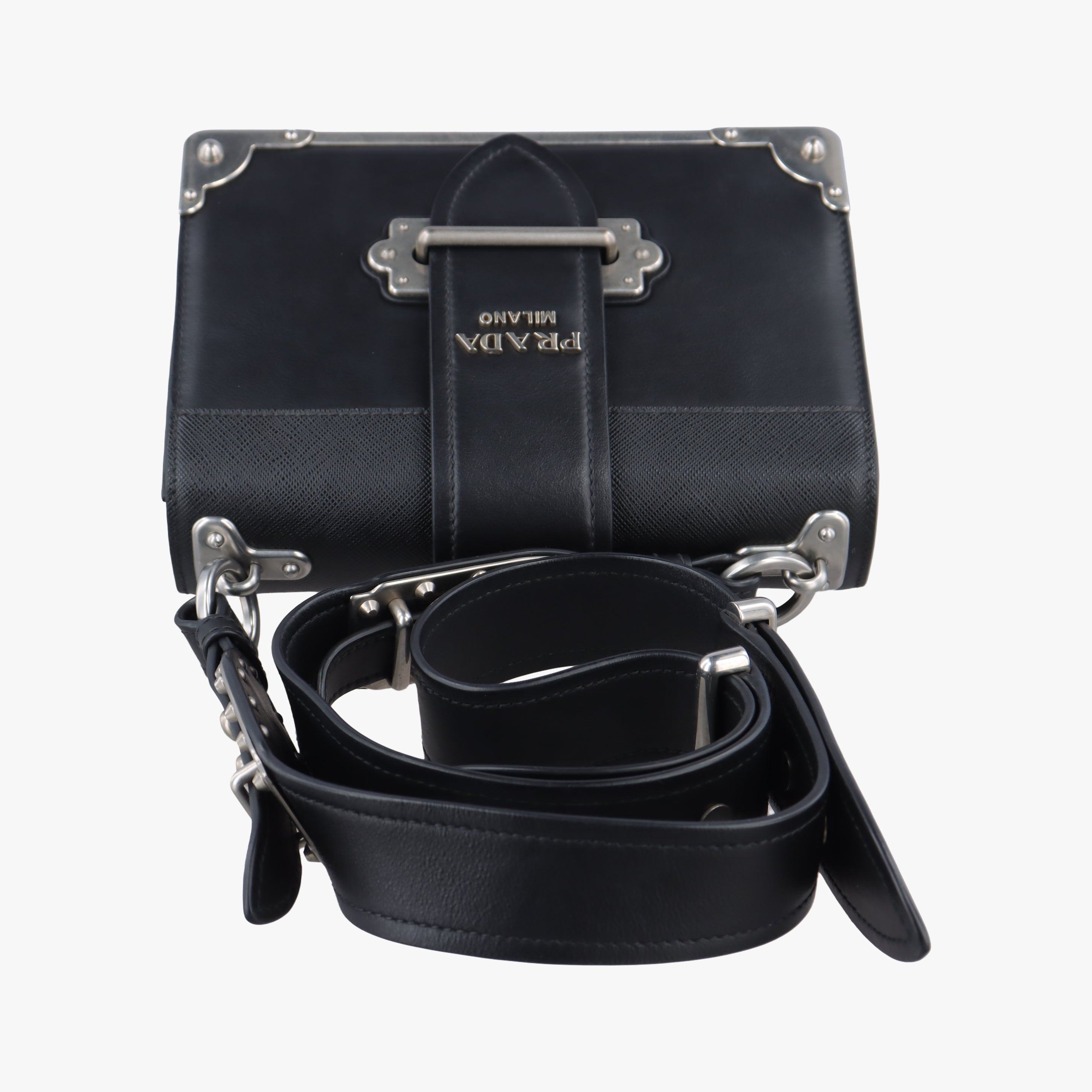 Cahier Black Leather 1BD045 25カイエ ブラック レザー 1BD045 25