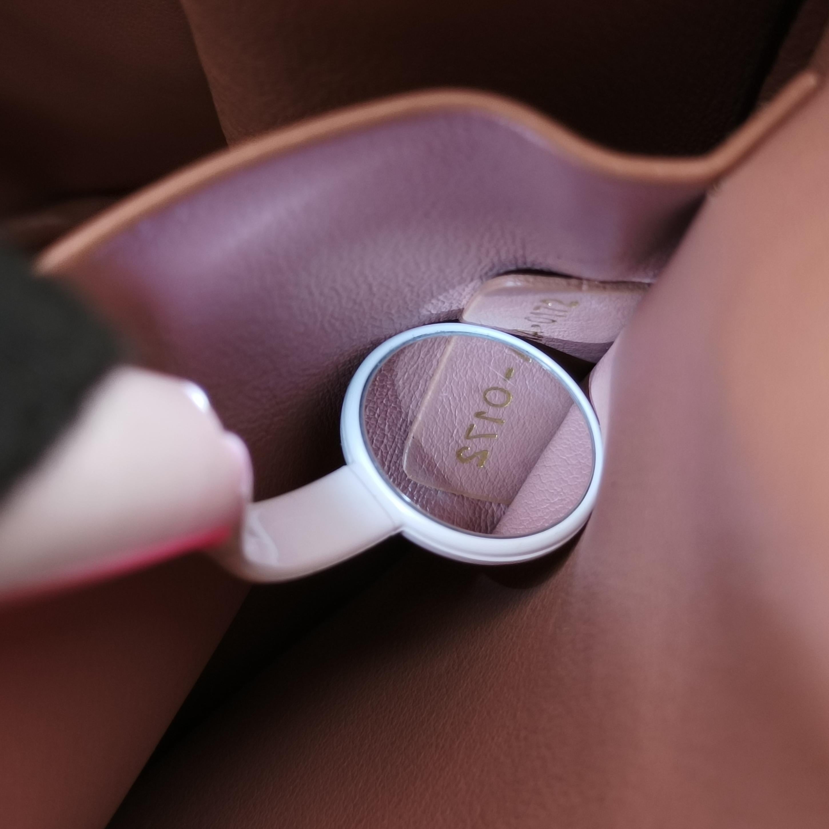 Diorissimo Orange Leather 19-MA-0172ディオリッシモ オレンジ レザー 19-MA-0172