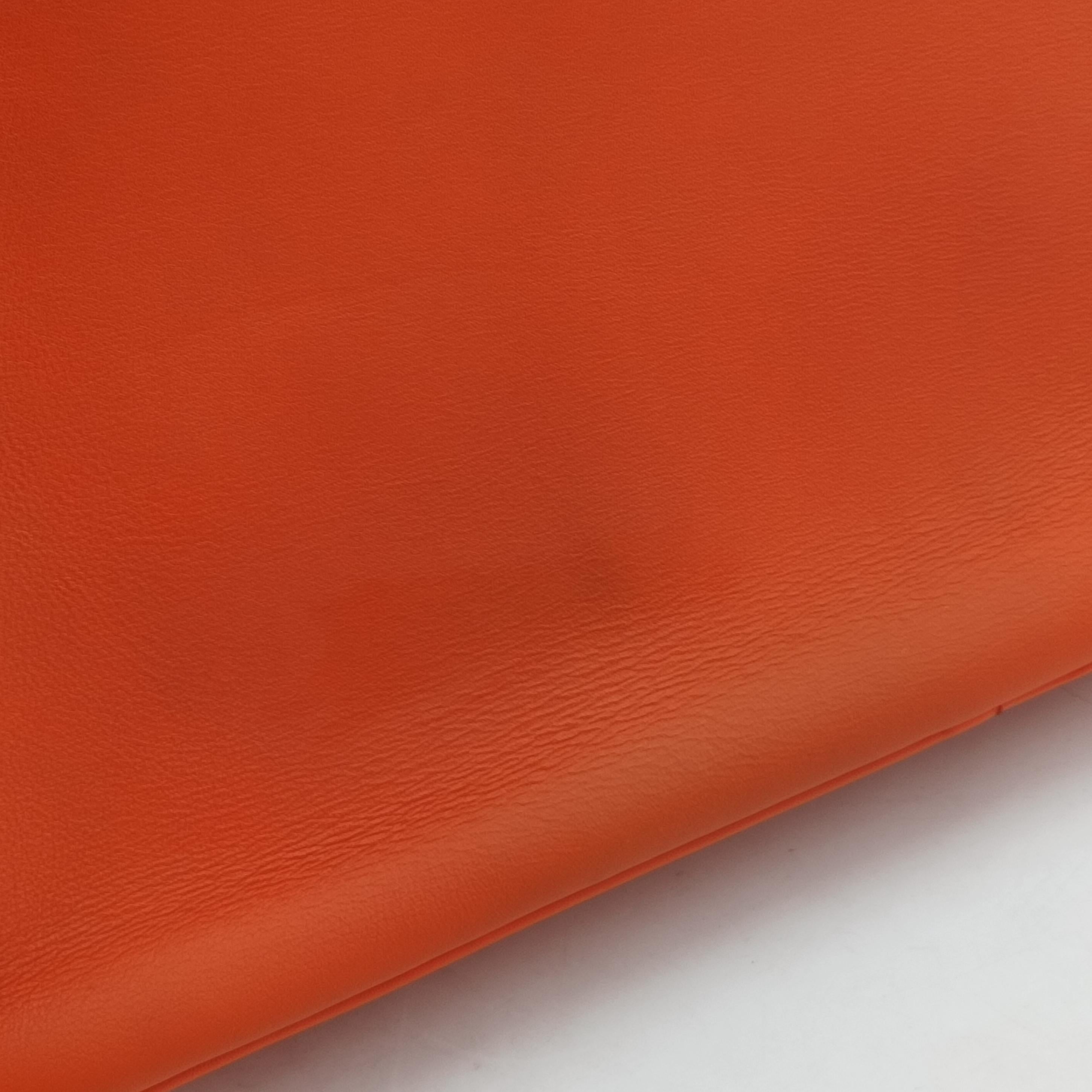 Diorissimo Orange Leather 19-MA-0172ディオリッシモ オレンジ レザー 19-MA-0172