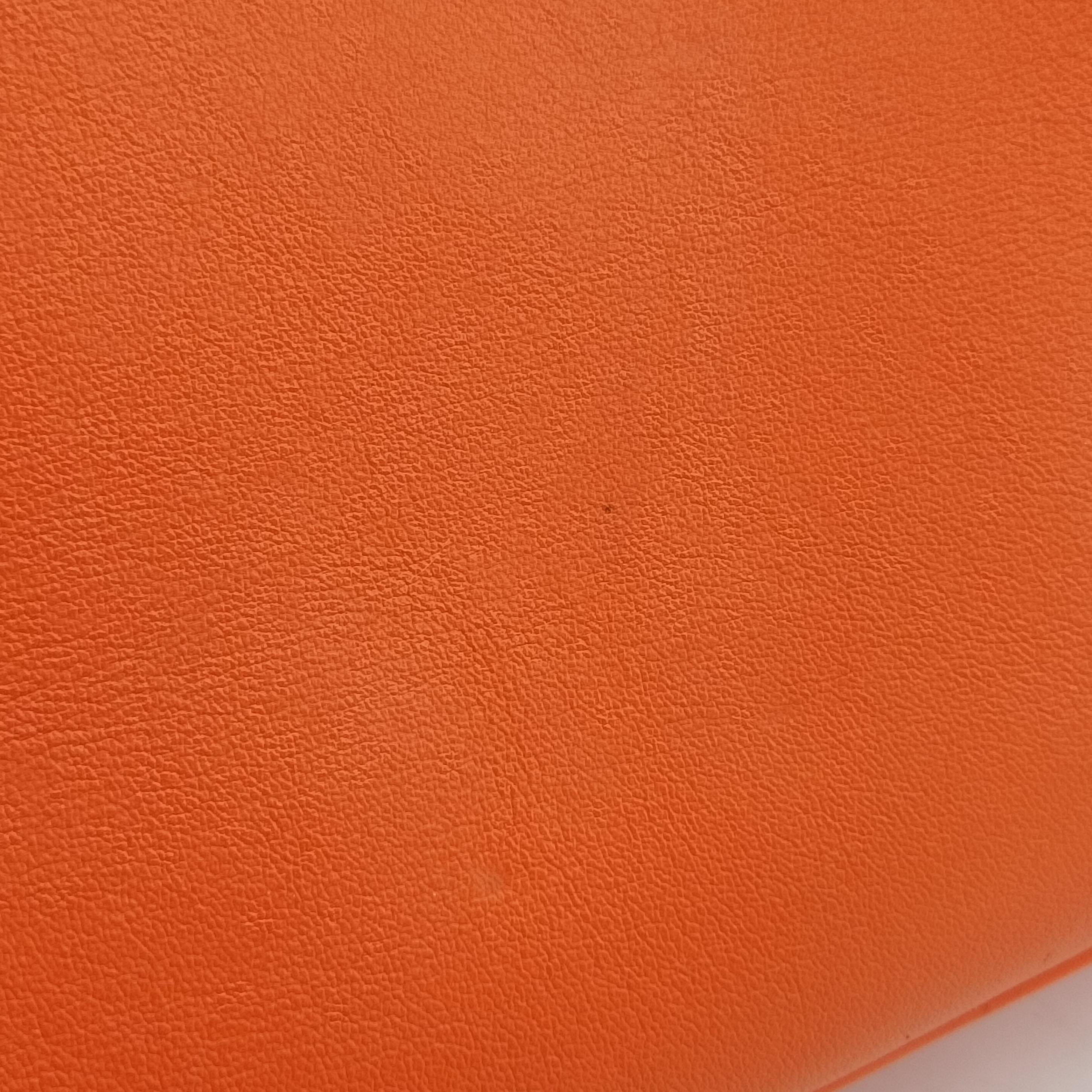 Diorissimo Orange Leather 19-MA-0172ディオリッシモ オレンジ レザー 19-MA-0172
