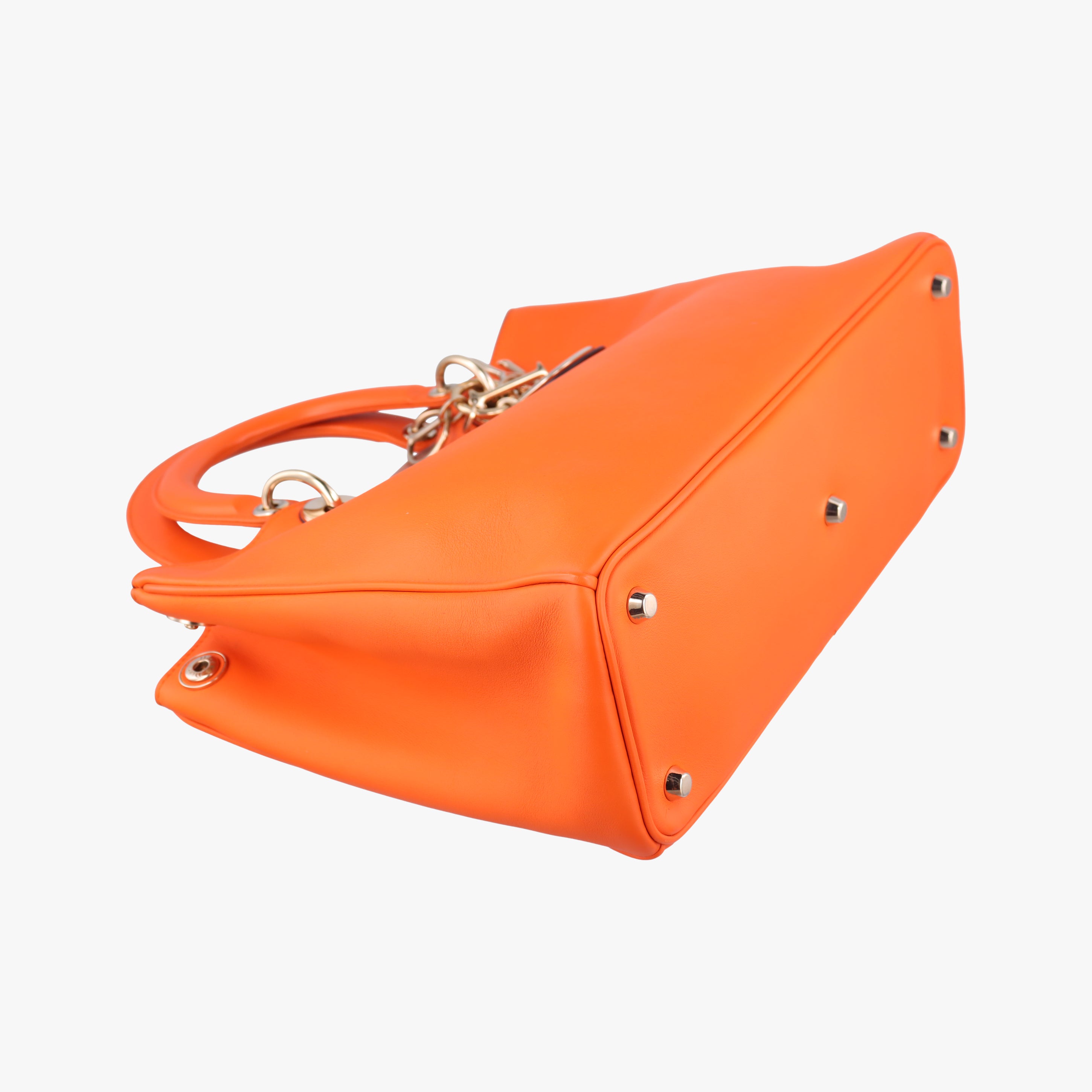 Diorissimo Orange Leather 19-MA-0172ディオリッシモ オレンジ レザー 19-MA-0172